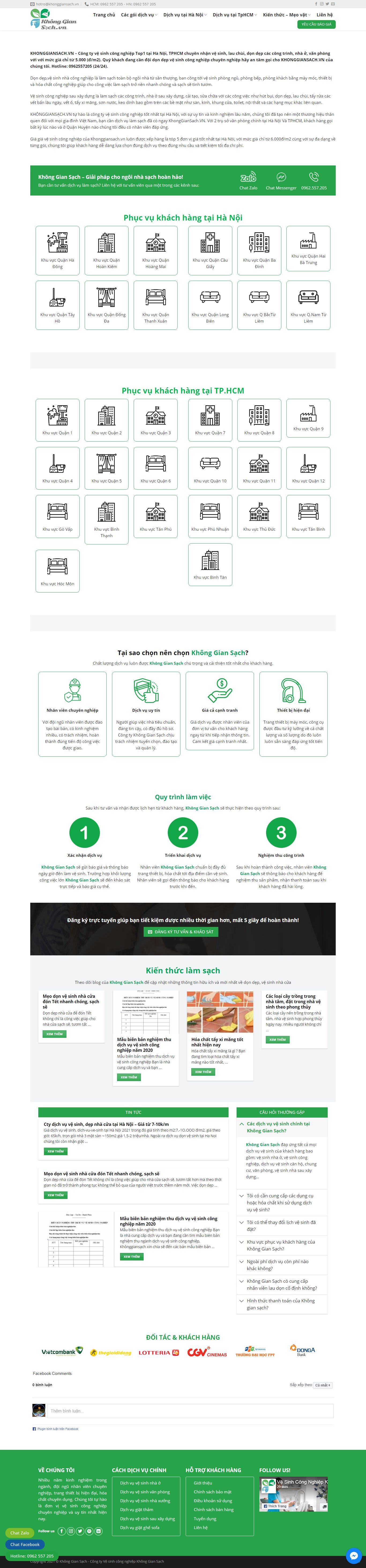 Thiết kế Website web trọn gói giá rẻ - khonggiansachvn