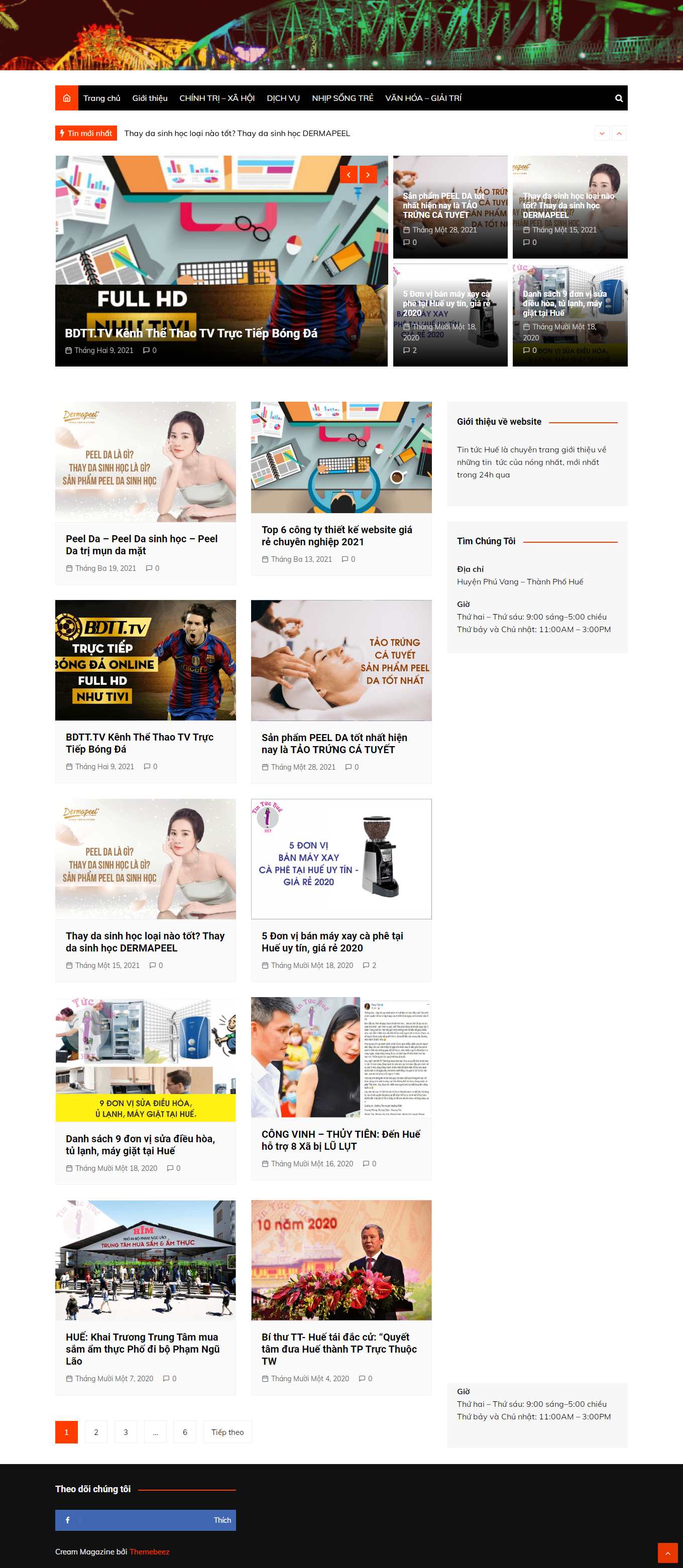 Thiết kế Website web bóng đá trực tuyến - tintuchuenet