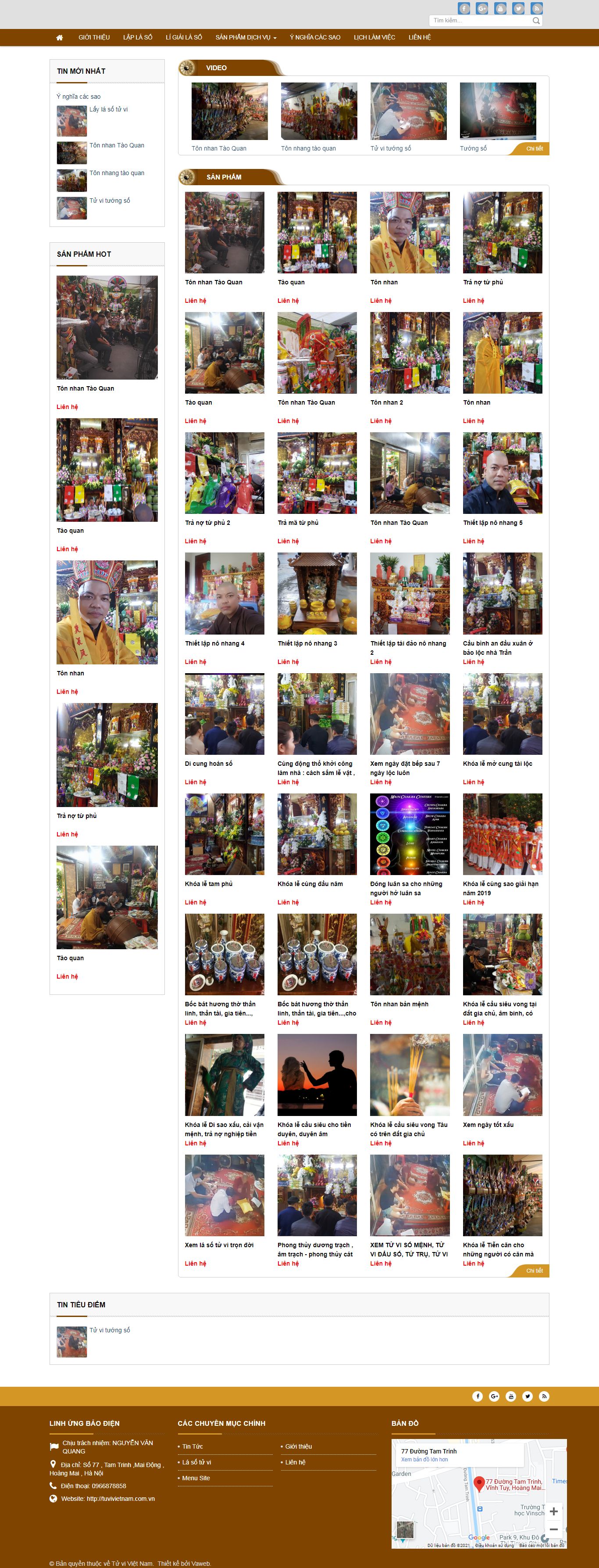 [tuviglobal] Thiết kế Website web Tử vi - tuvivietnamcomvn