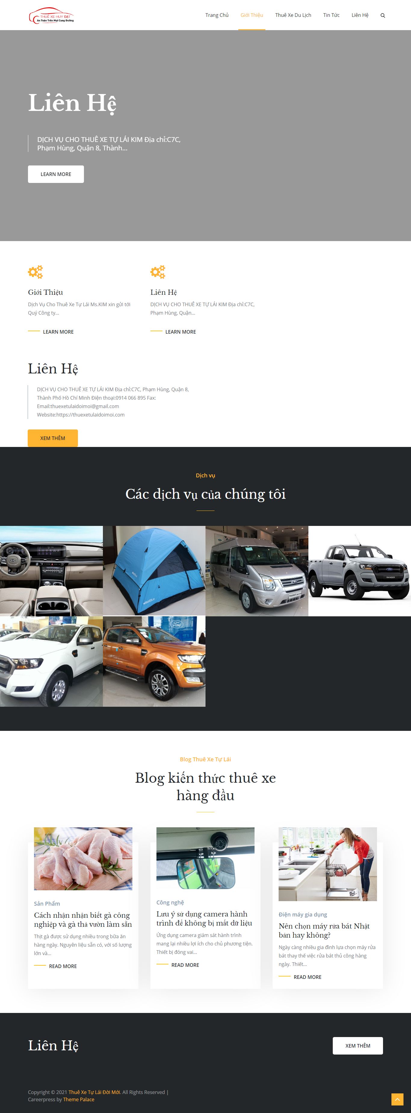 [kfa] Thiết kế Website web laravel - thuexetulaidoimoicom