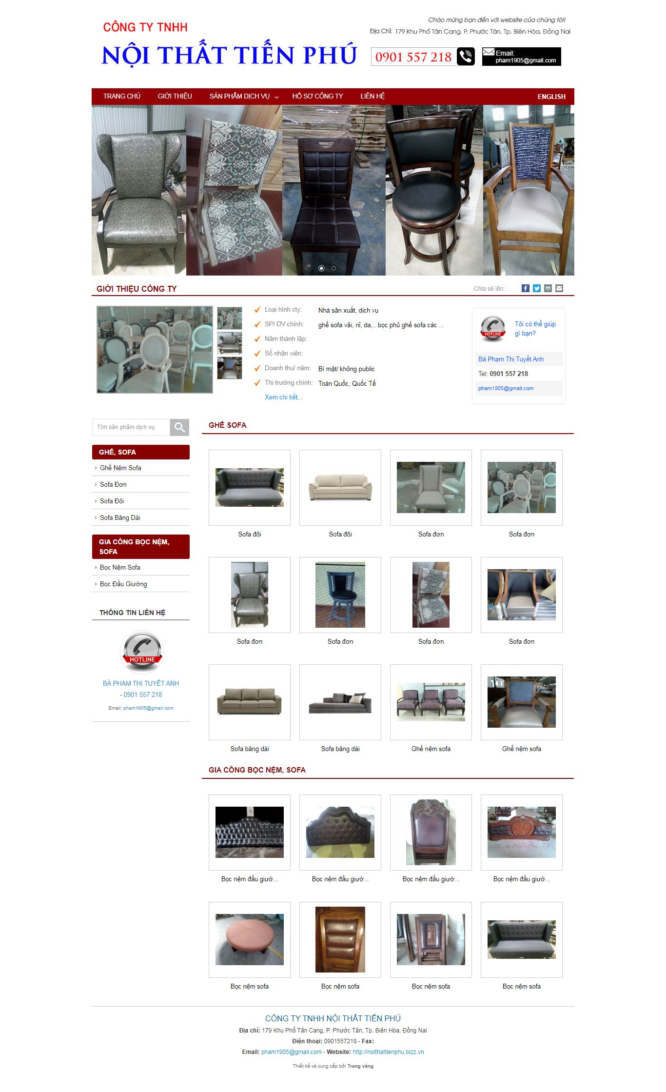 [kfa] Thiết kế Website web laravel - noithattienphubizzvn