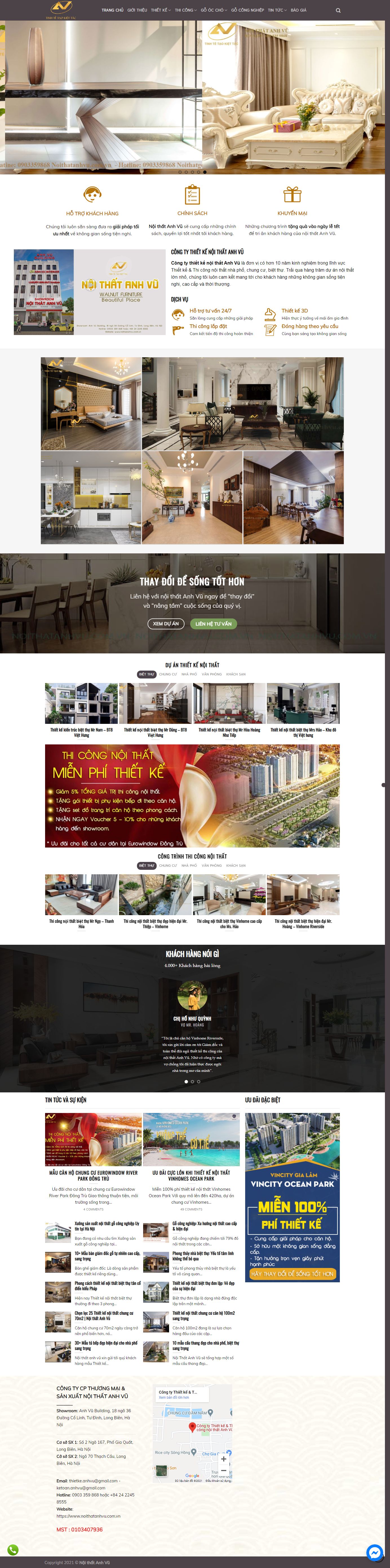 [kfa] Thiết kế Website web laravel - wwwnoithatanhvucomvn