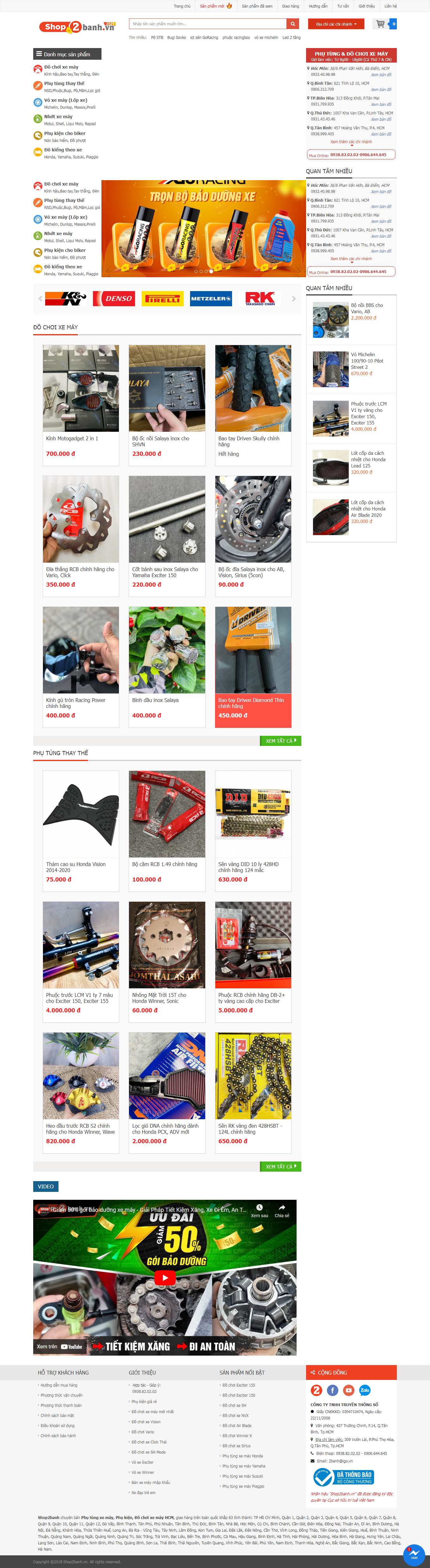 Thiết kế Website Web Quận Thanh Xuân - shop2banhvn