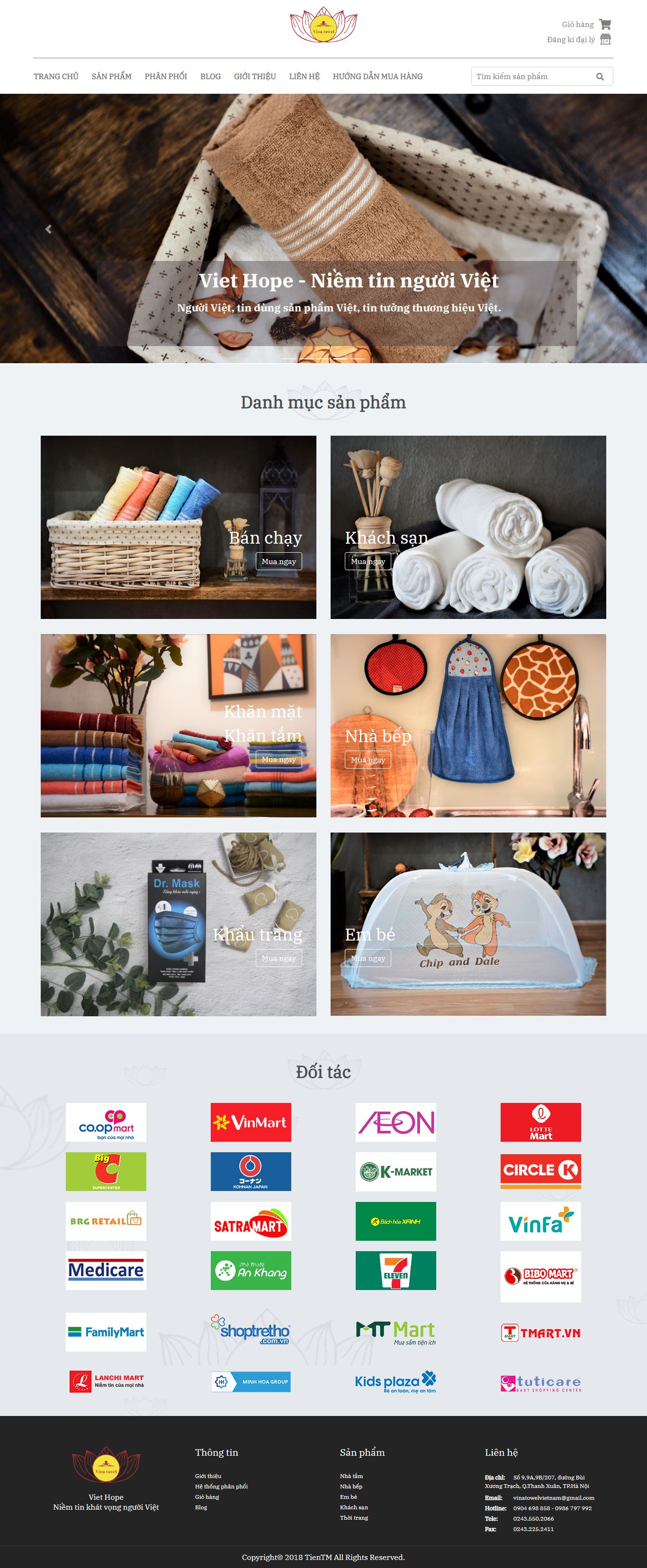 [digivi] Thiết kế Website web siêu tốc - vinatowelvn