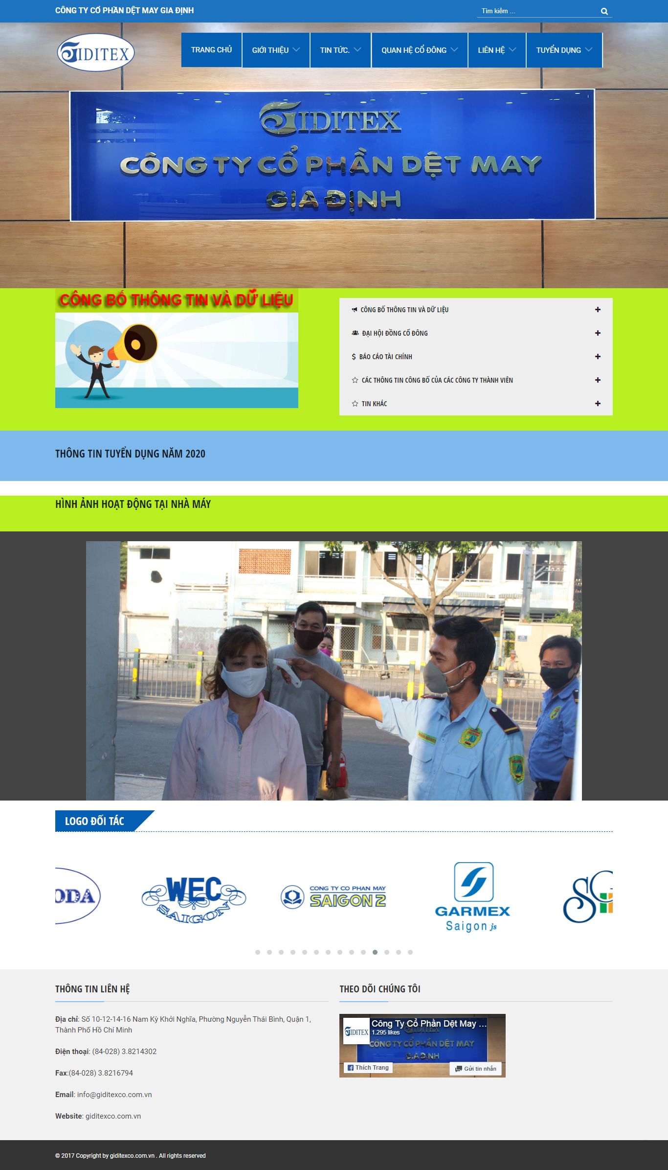 [lecvietnam] Thiết kế Website web nước ngoài - giditexcocomvn