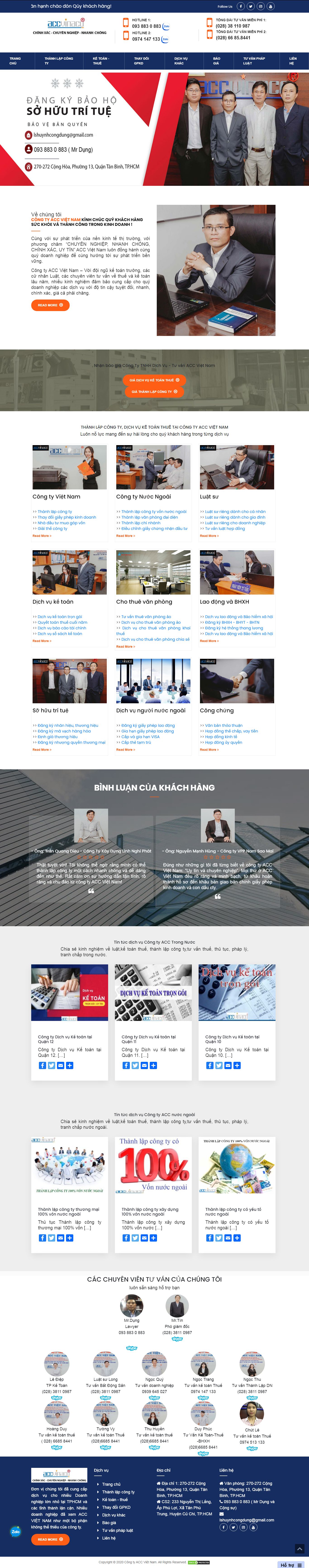 [lecvietnam] Thiết kế Website web nước ngoài - congtyaccvietnamcom