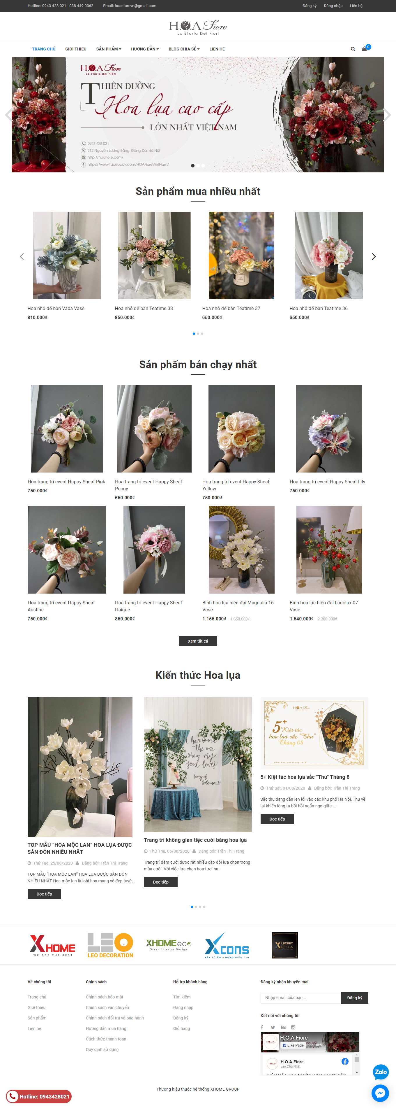 [vatlieu] Thiết kế Website Web Quận Bắc Từ Liêm - hoaluacaocapvn