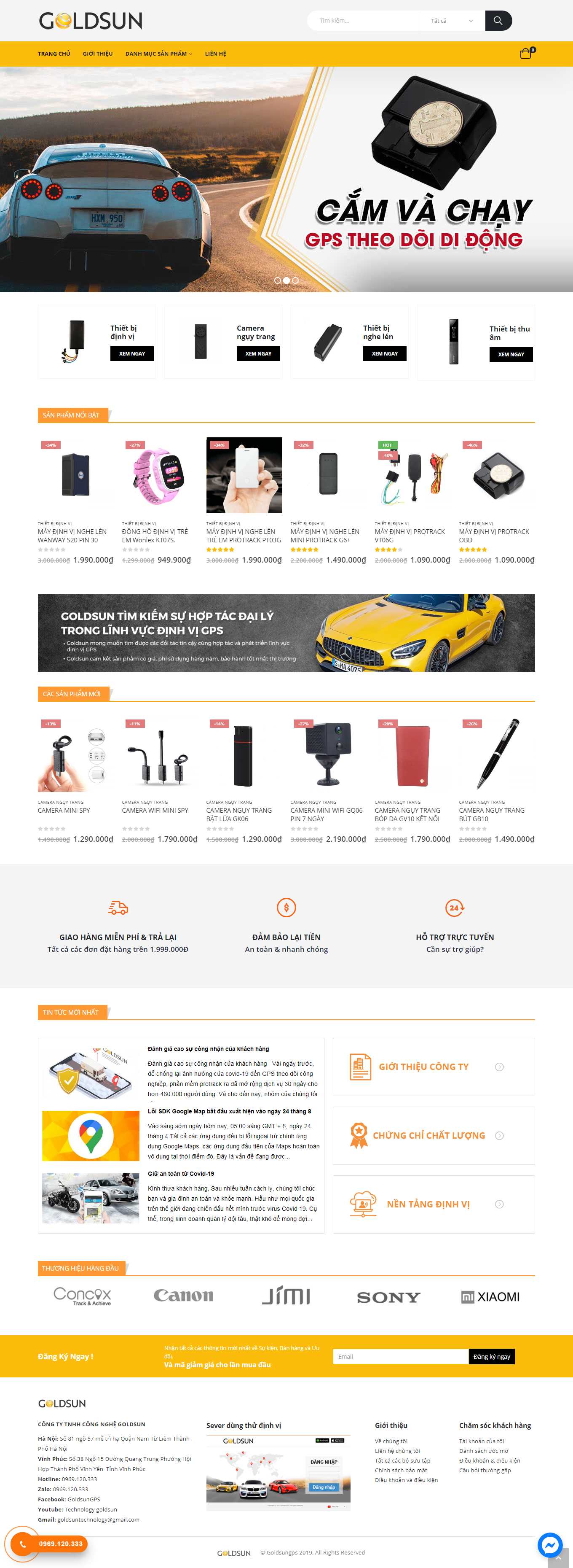 Thiết kế Website Web Huyện Mê Linh - goldsungpscom