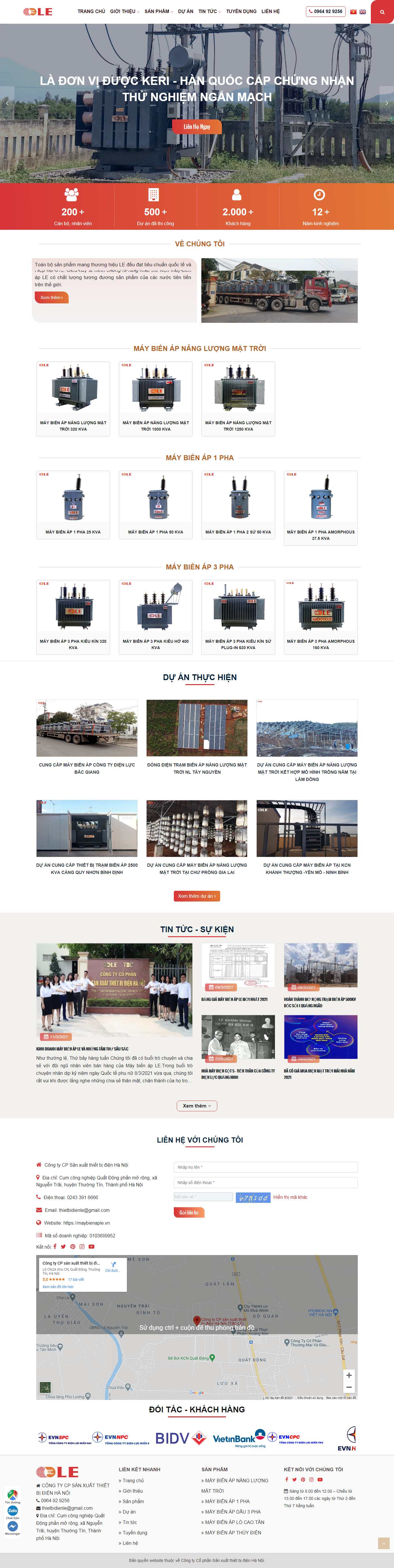 [misahouse] Thiết kế Website Web Quận Hà Đông - maybienaplevn
