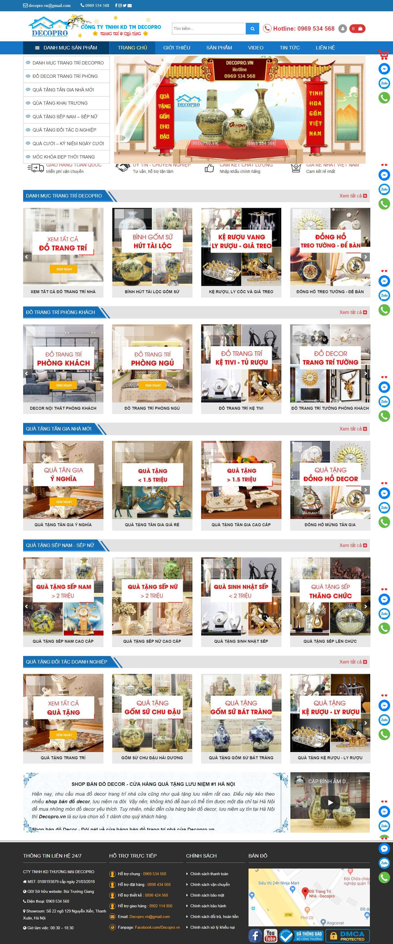 [misahouse] Thiết kế Website Web Quận Hà Đông - decoprovn