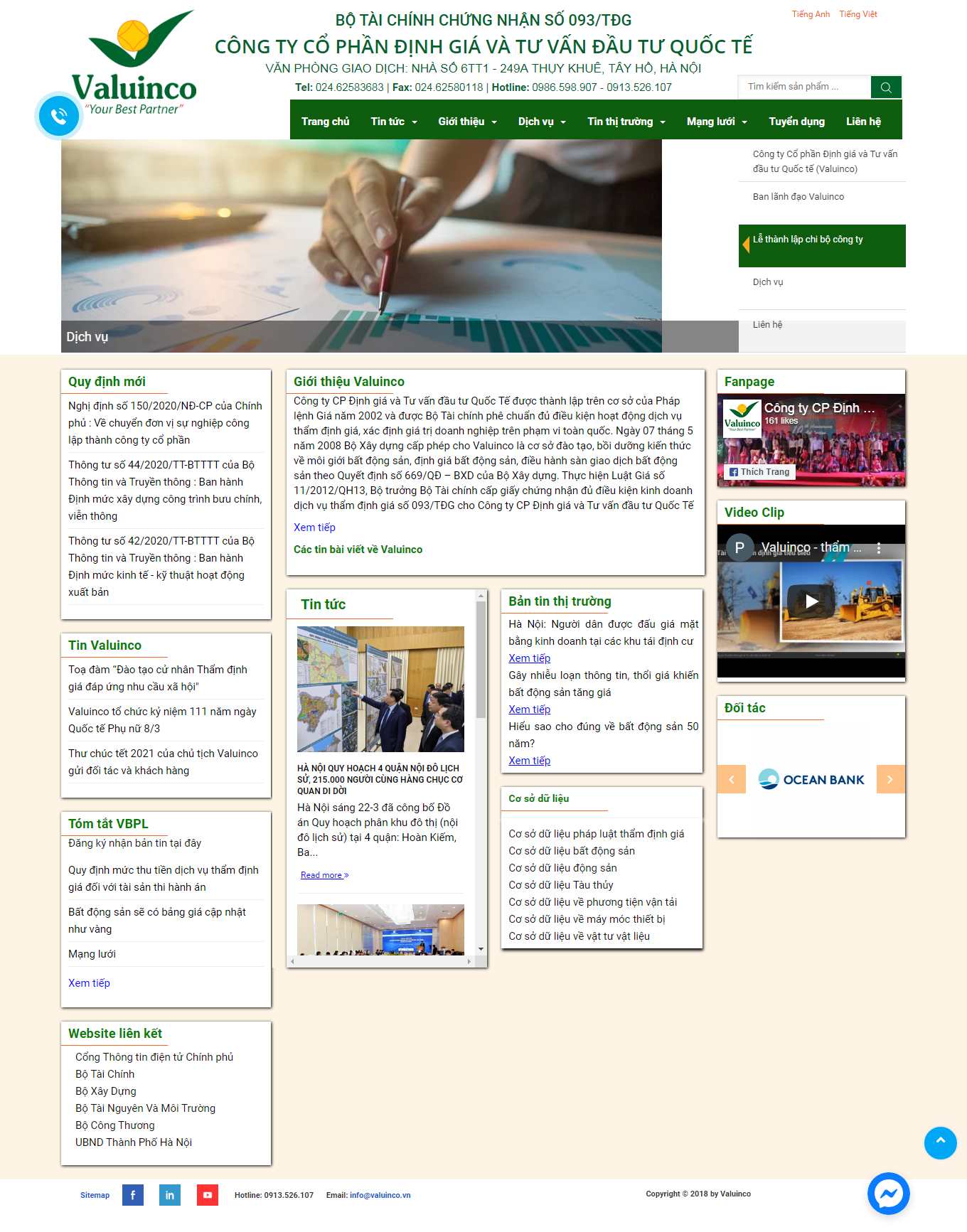 [tainguyenhd] Thiết kế Website Web Thị xã Sơn Tây - valuincovn