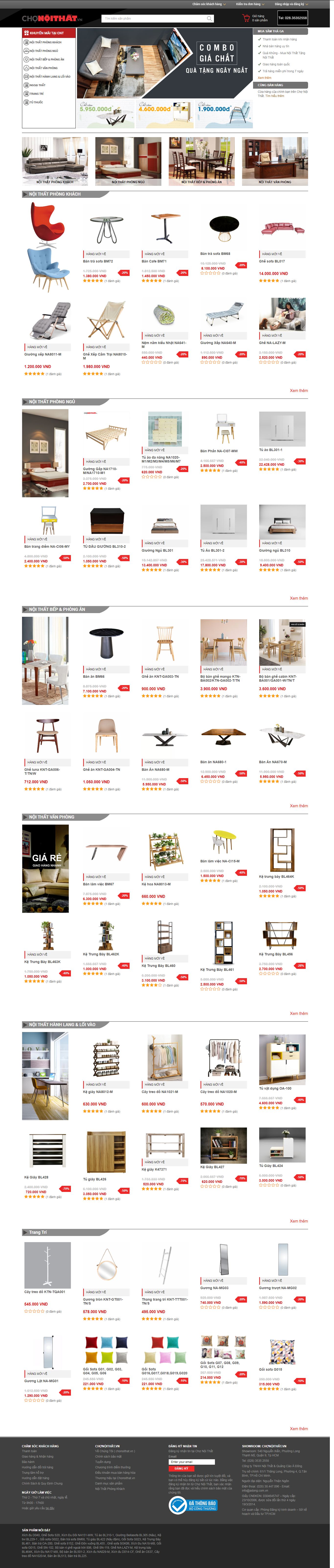 [noithatducduong] Thiết kế Website web tối ưu seo - chonoithatvn