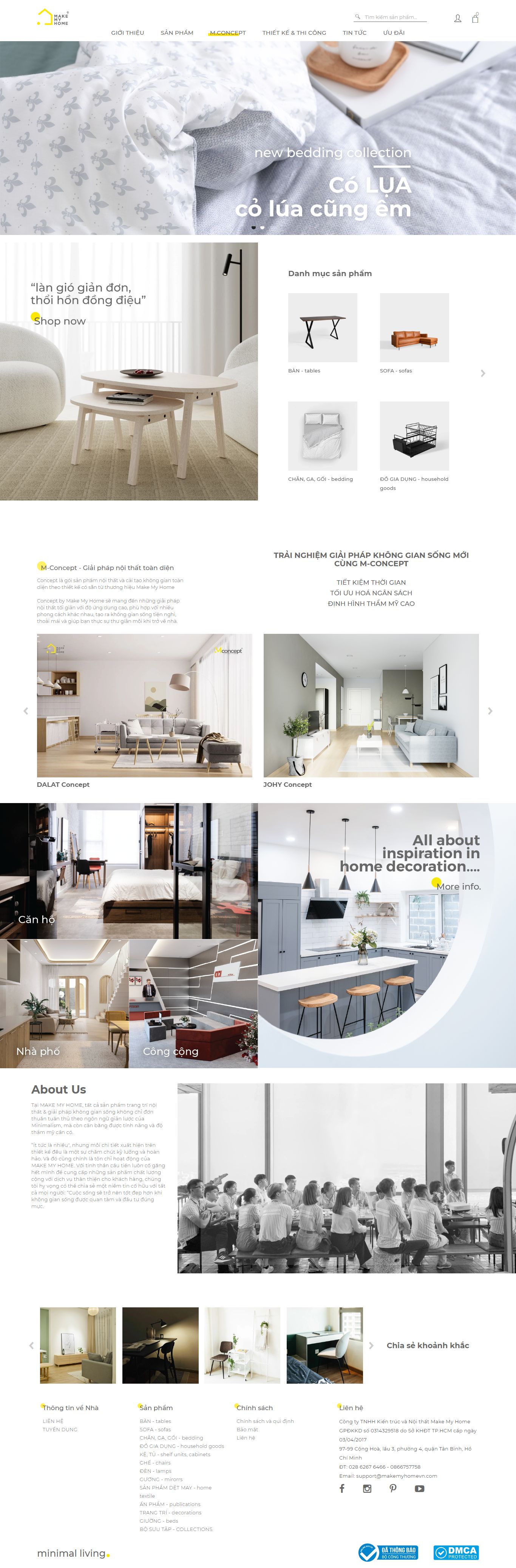 [noithatducduong] Thiết kế Website web tối ưu seo - makemyhomevncom