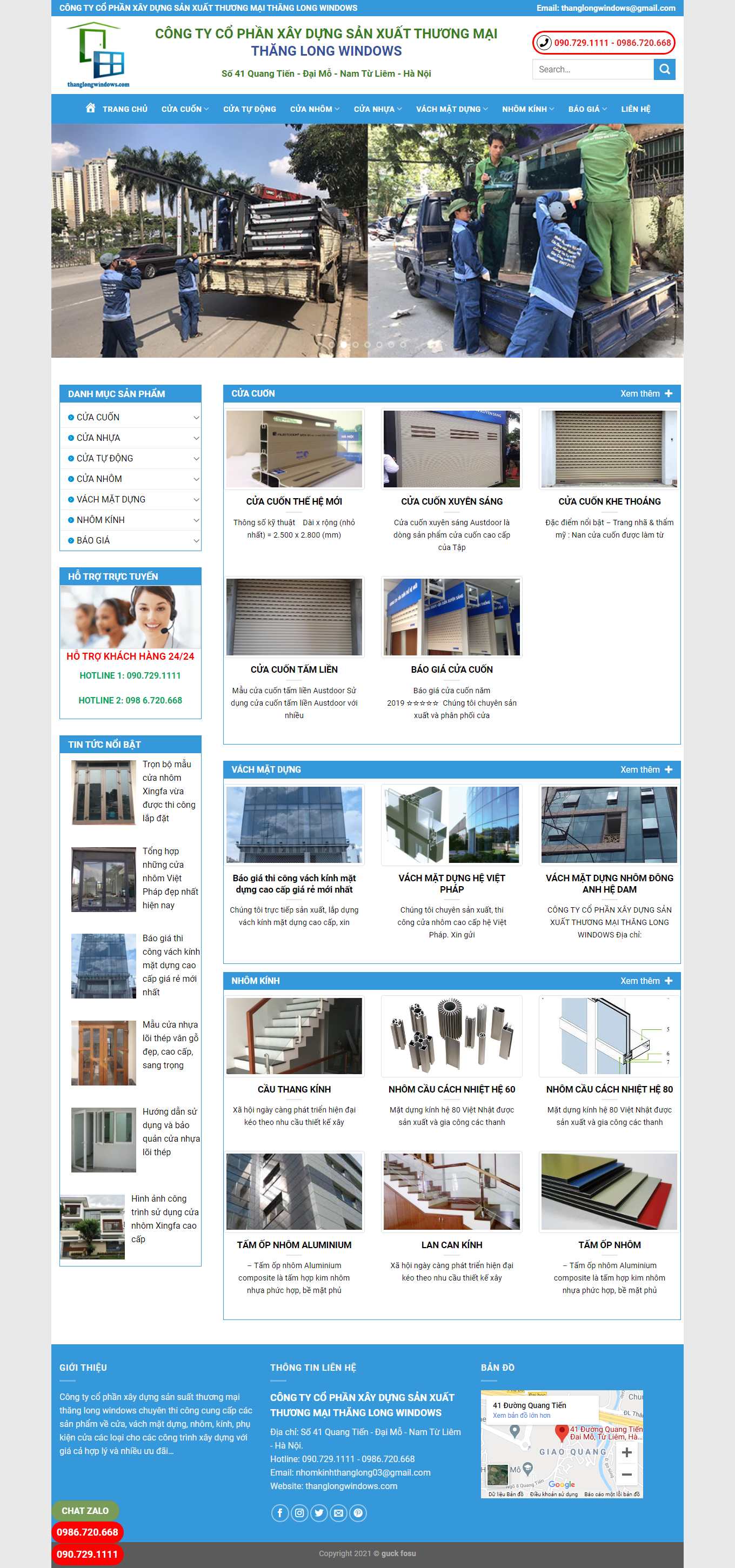 [oncasia] Thiết kế Website Web Huyện Hoài Đức - thanglongwindowscom