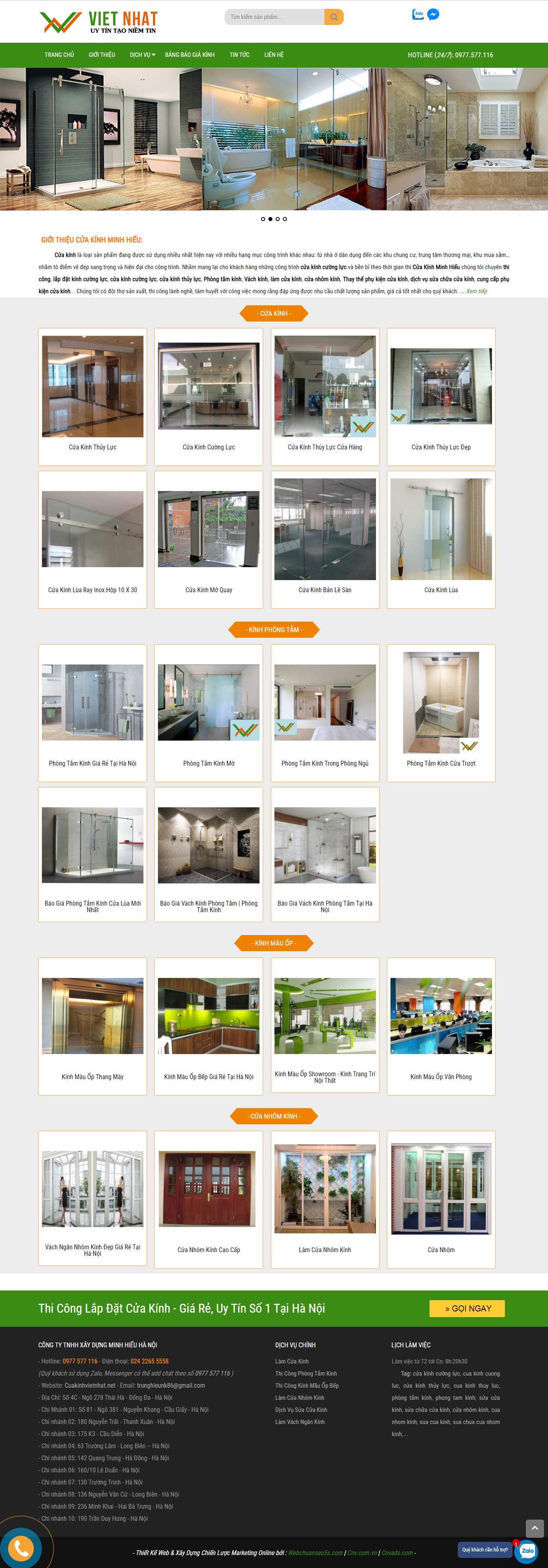 [sanxuatlythuytinh] Thiết kế Website Web Huyện Quốc Oai - cuakinhvietnhatnet
