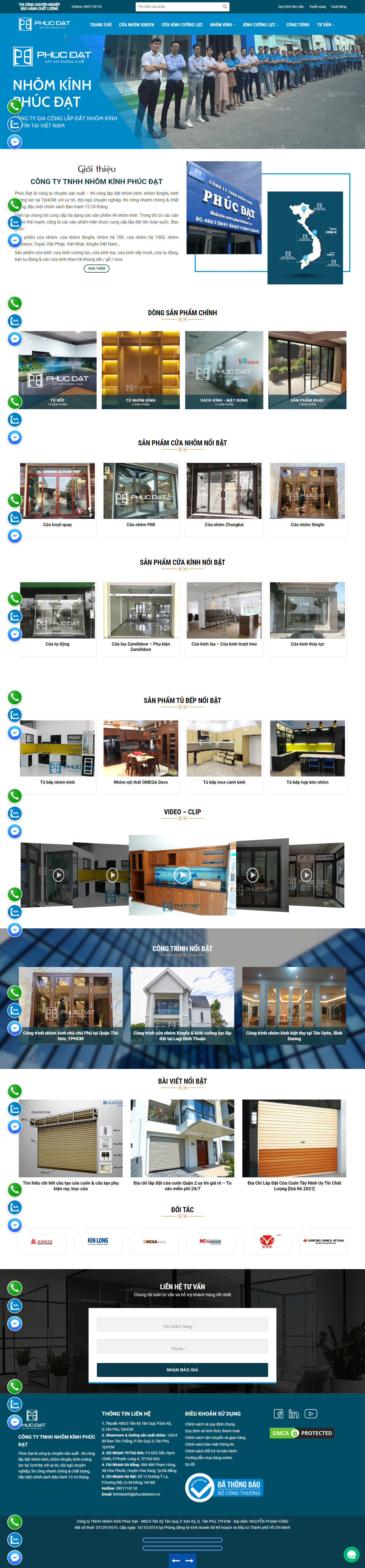 [minhanwindow] Thiết kế Website Web Huyện Thạch Thất - phucdatdoorvn