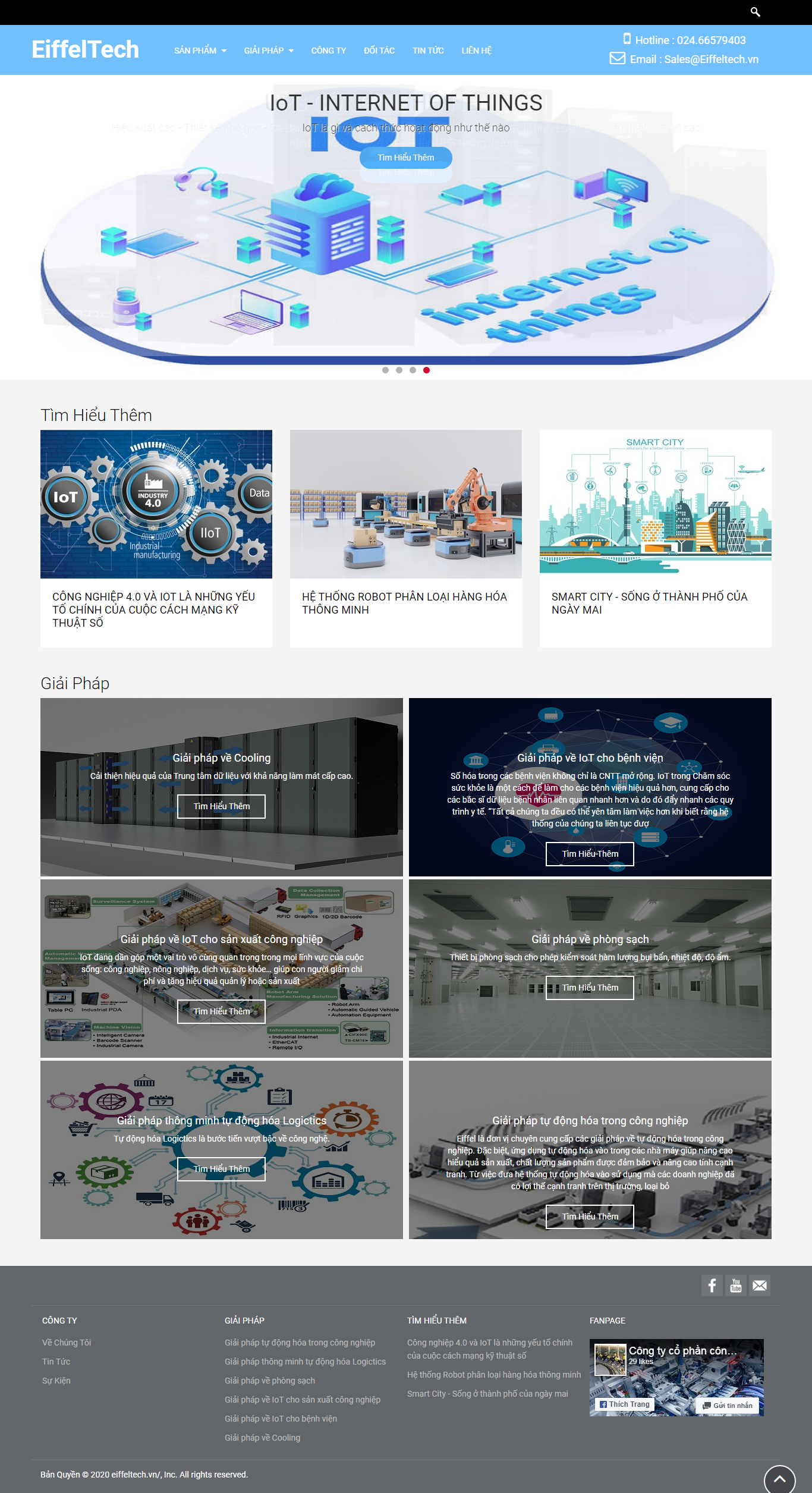 [switchquang] Thiết kế Website web startup - eiffeltechvn