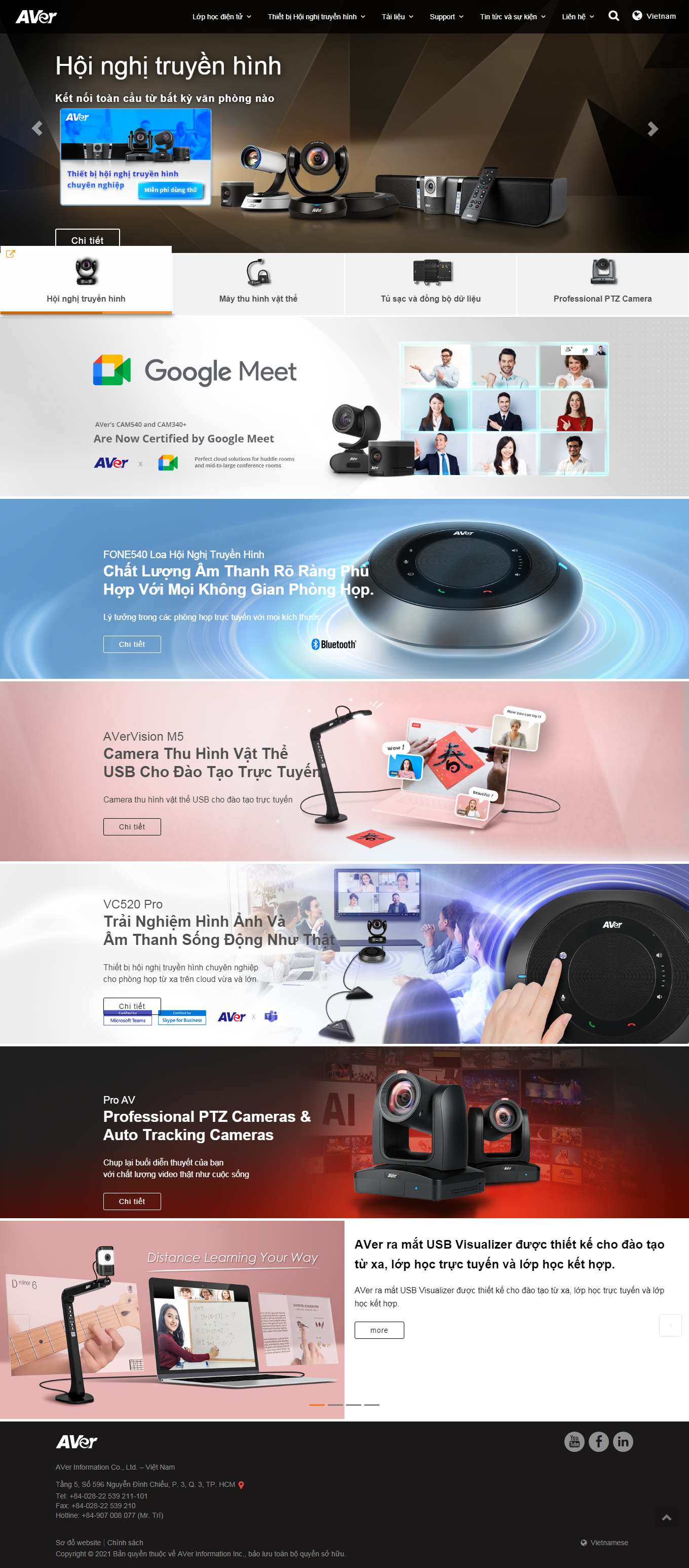 Thiết kế Website Web Quận Nam Từ Liêm - vnavercom