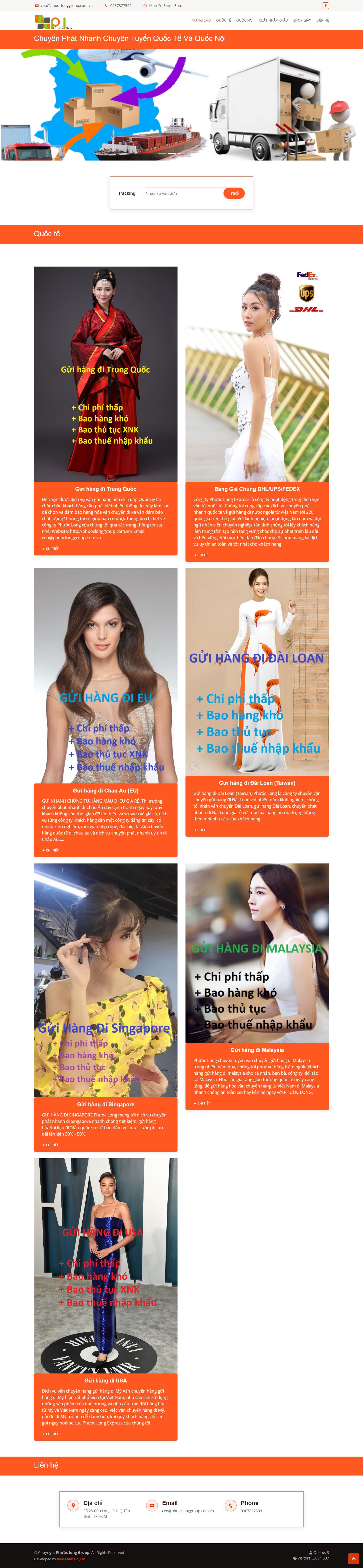 [zema] Thiết kế Website web dịch vụ - phuoclonggroupcomvn