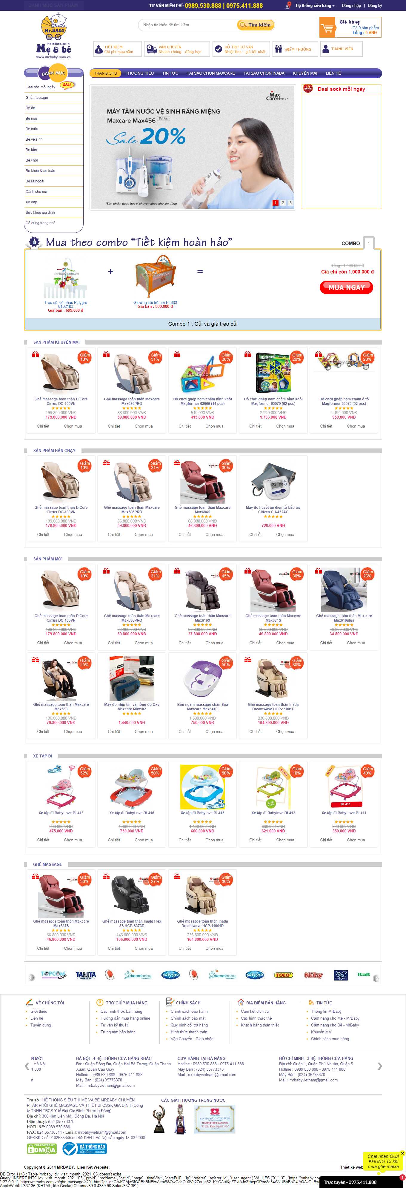 [vatlieu] Thiết kế Website Web Quận Bắc Từ Liêm - mrbabycomvn