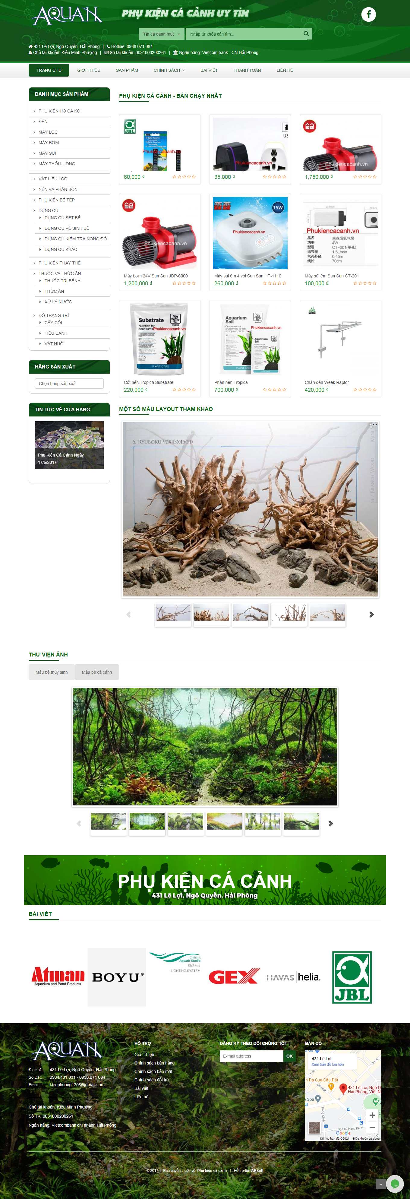 [thietbibeca] Thiết kế Website Web Huyện Thanh Oai - phukiencacanhvn