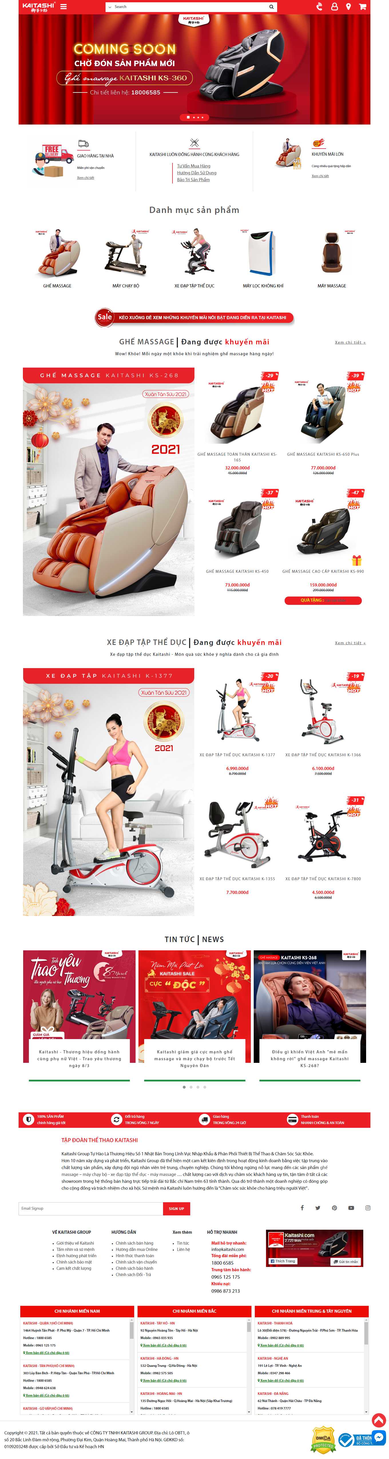 [thietbibeca] Thiết kế Website Web Huyện Thanh Oai - kaitashicom