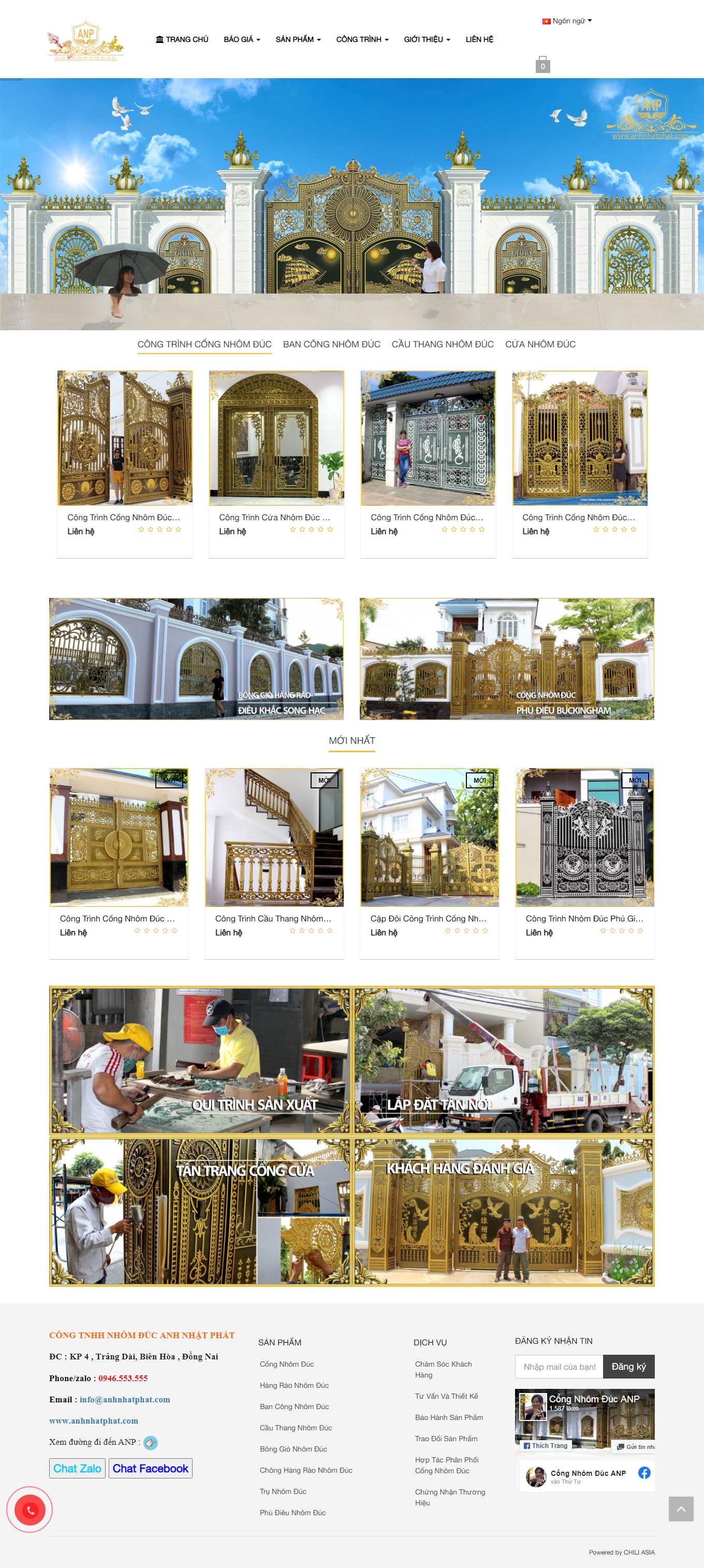 [gomsuhcm] Thiết kế Website Web Miền Bắc - anhnhatphatcom