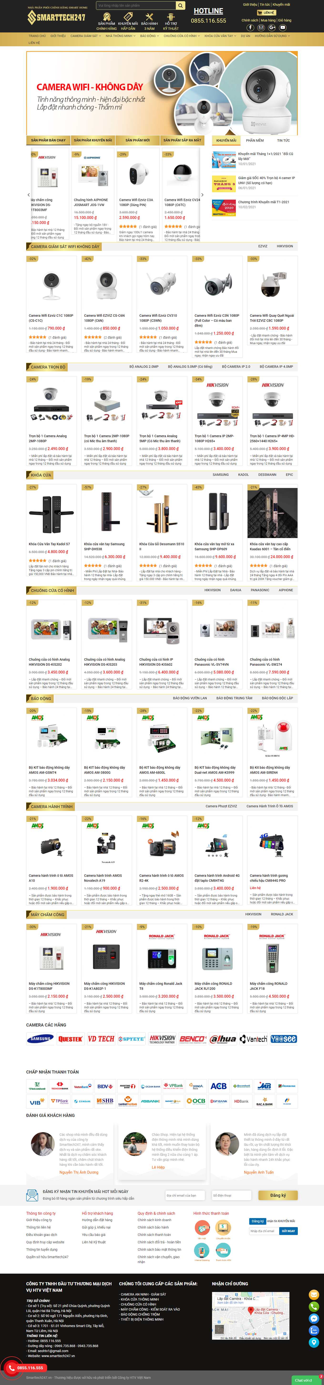 [gomsuhcm] Thiết kế Website Web Miền Bắc - smarttech247vn