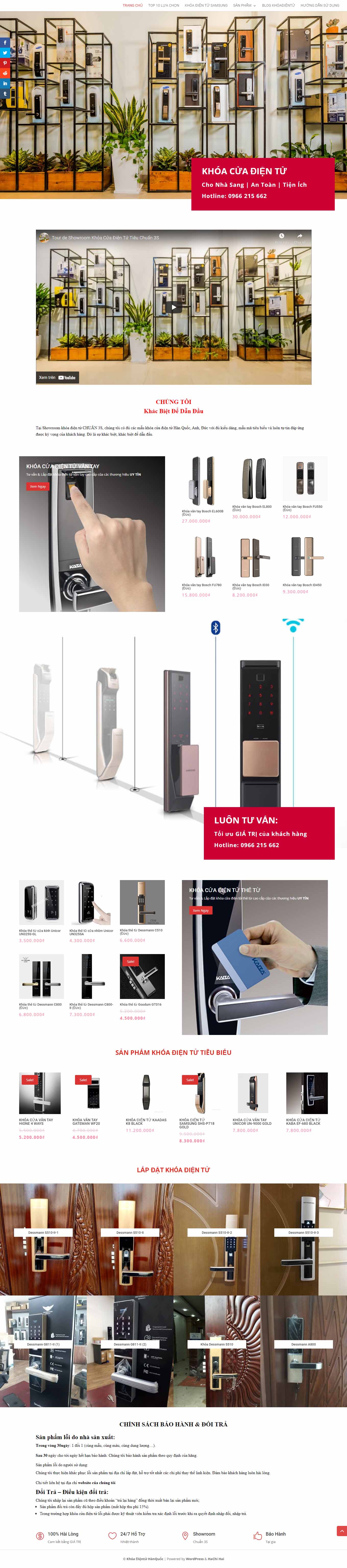 [thuysanhungphong] Thiết kế Website Web Miền Trung - khoadientuhanquocvn