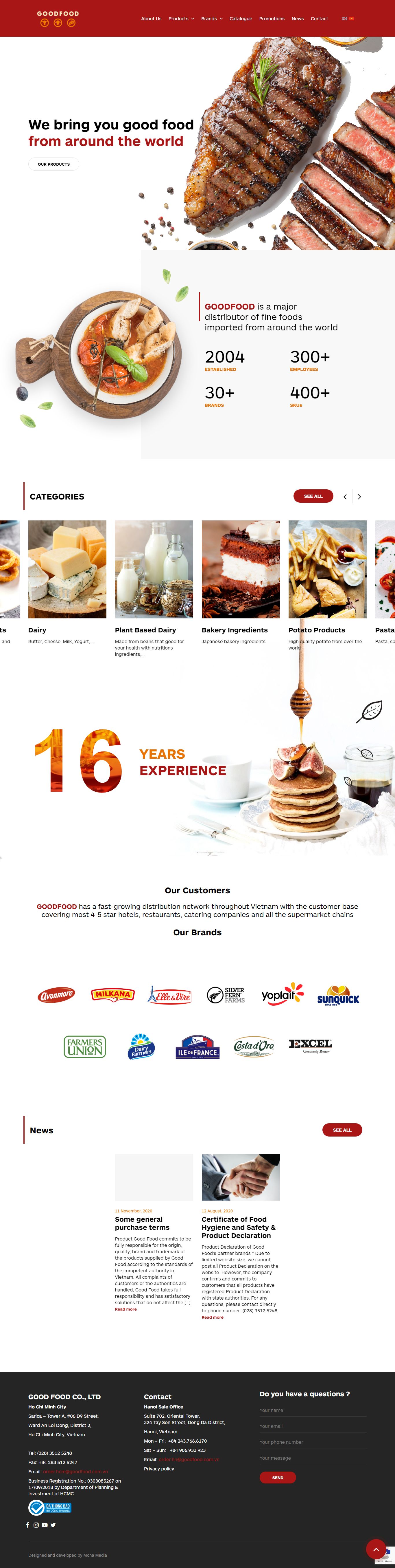 [homefarm] Thiết kế Website web uy tín hà nội - goodfoodcomvn