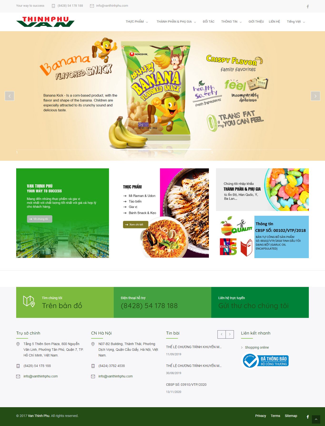 [greengood] Thiết kế Website web tốt nhất hà nội - vanthinhphucom