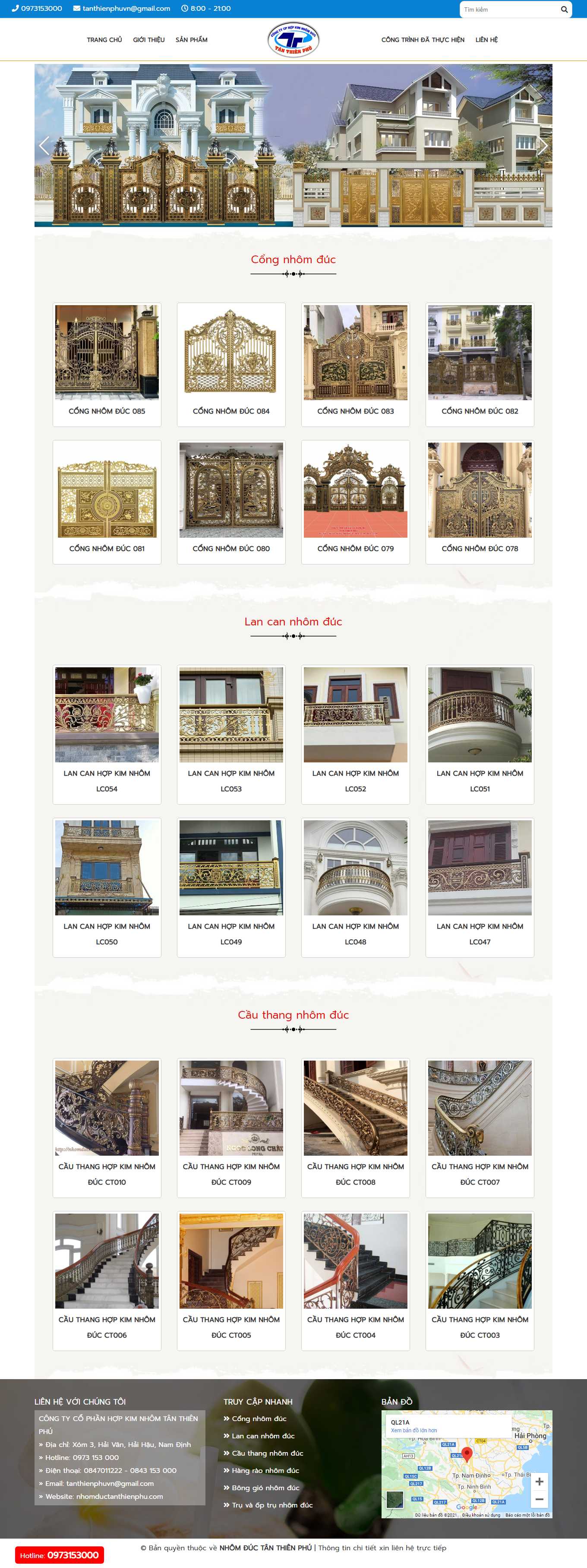 [nhomduclc] Thiết kế Website Web Miền Nam - nhomductanthienphucom