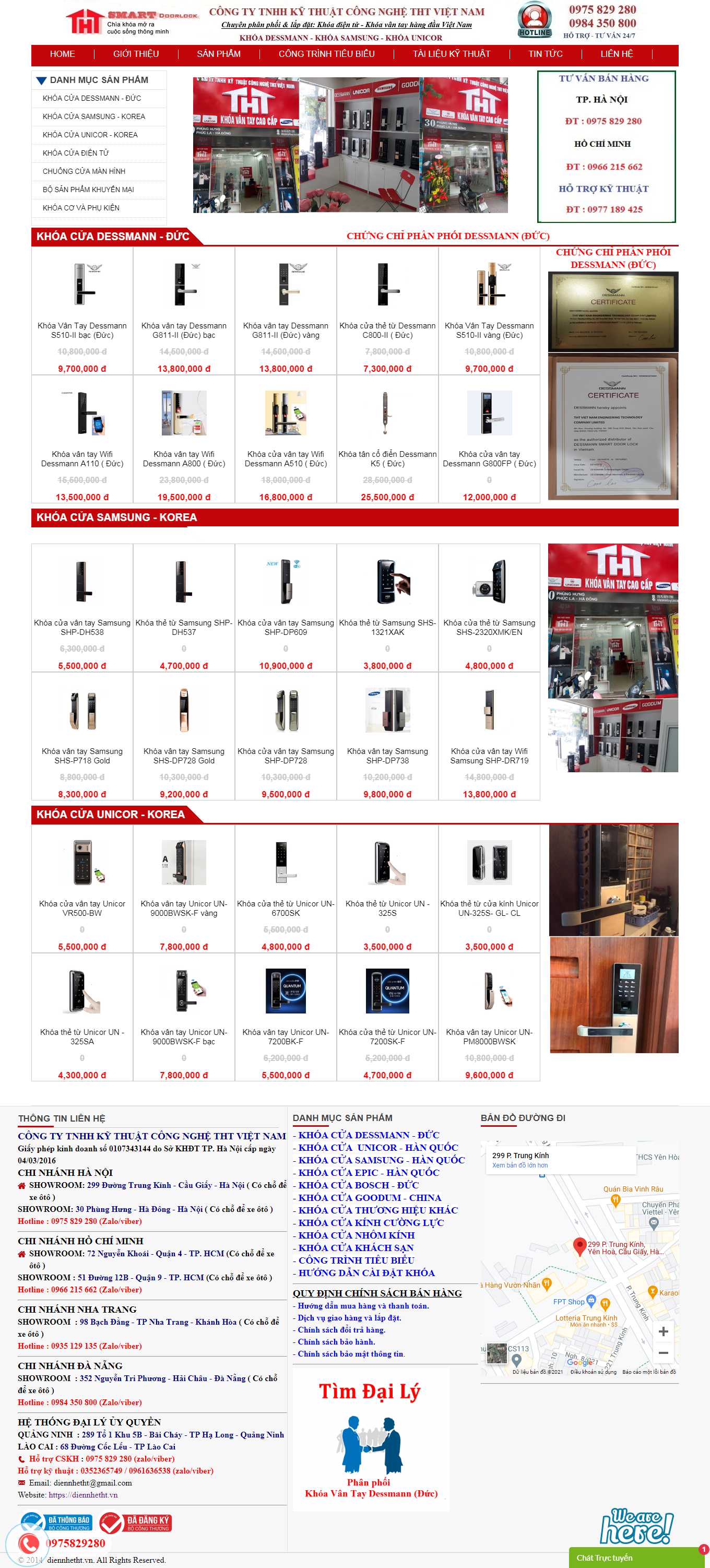 [nhomduclc] Thiết kế Website Web Miền Nam - diennhethtvn