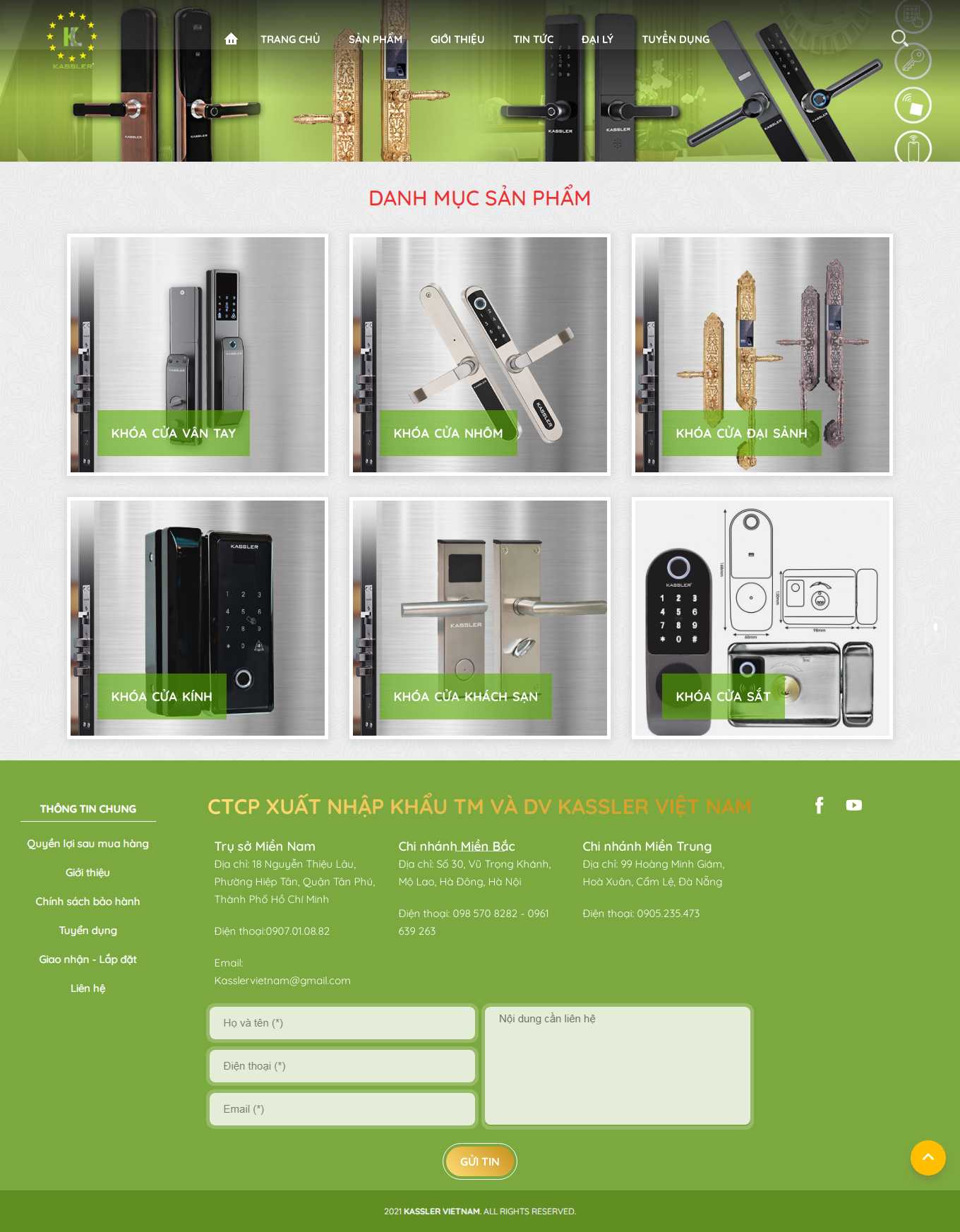 [nhomduclc] Thiết kế Website Web Miền Nam - kasslercomvn