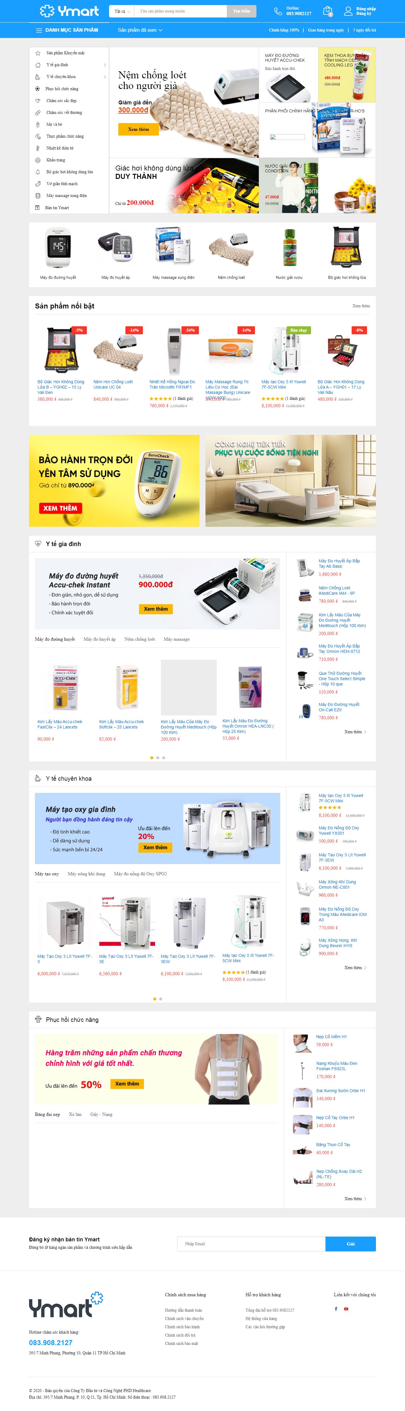 [amadoraspa] Thiết kế Website web Quận Hoàn Kiếm - wwwymartvn