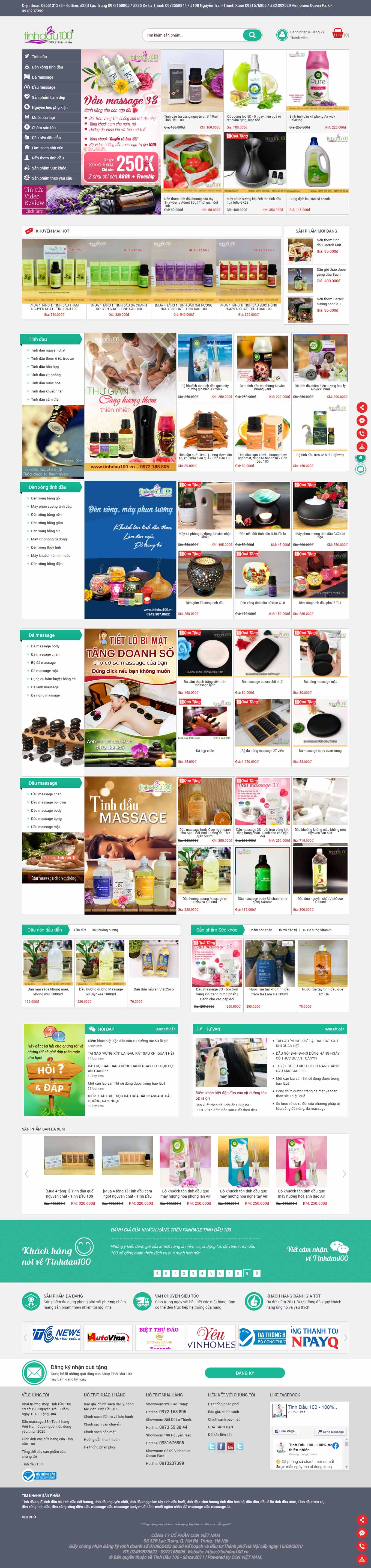 [datbinh] Thiết kế Website Web An Giang - tinhdau100vn