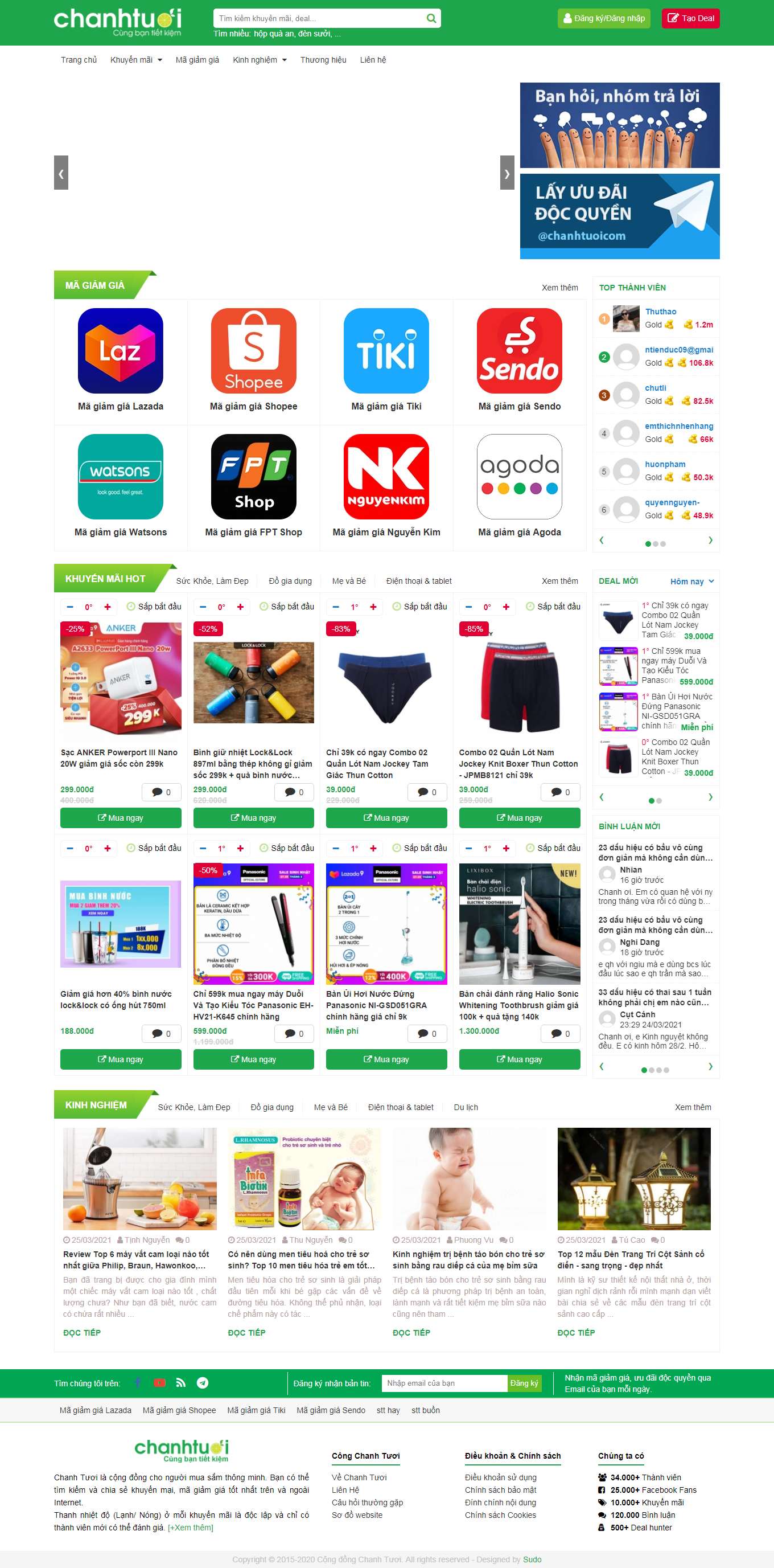 [dergo] Thiết kế Website Web Bắc Ninh - chanhtuoicom