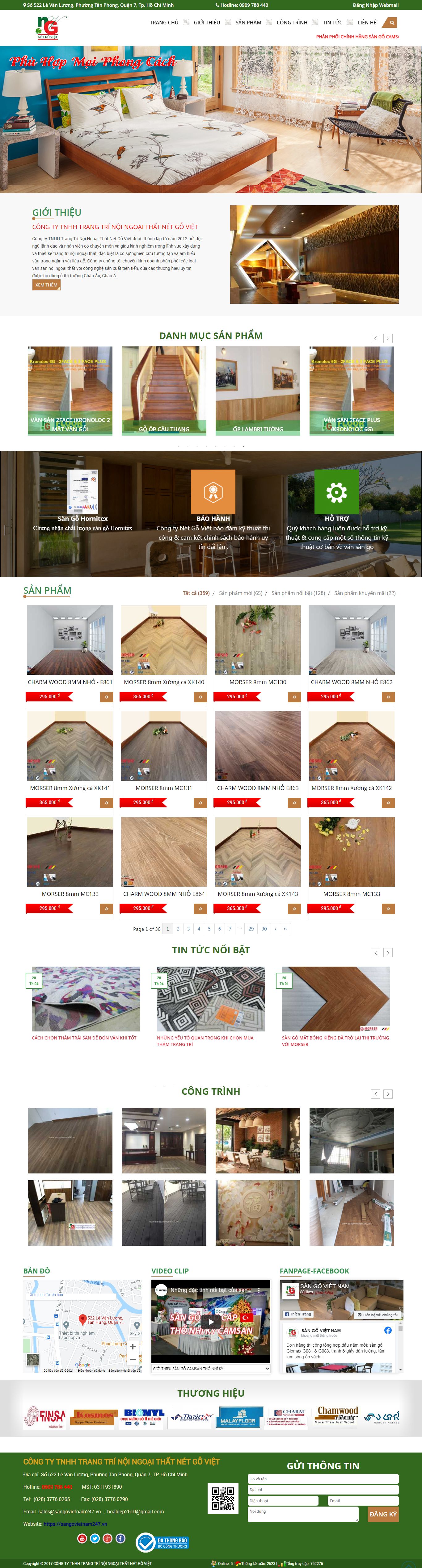 Thiết kế Website web Quận Long Biên - sangovietnam247vn