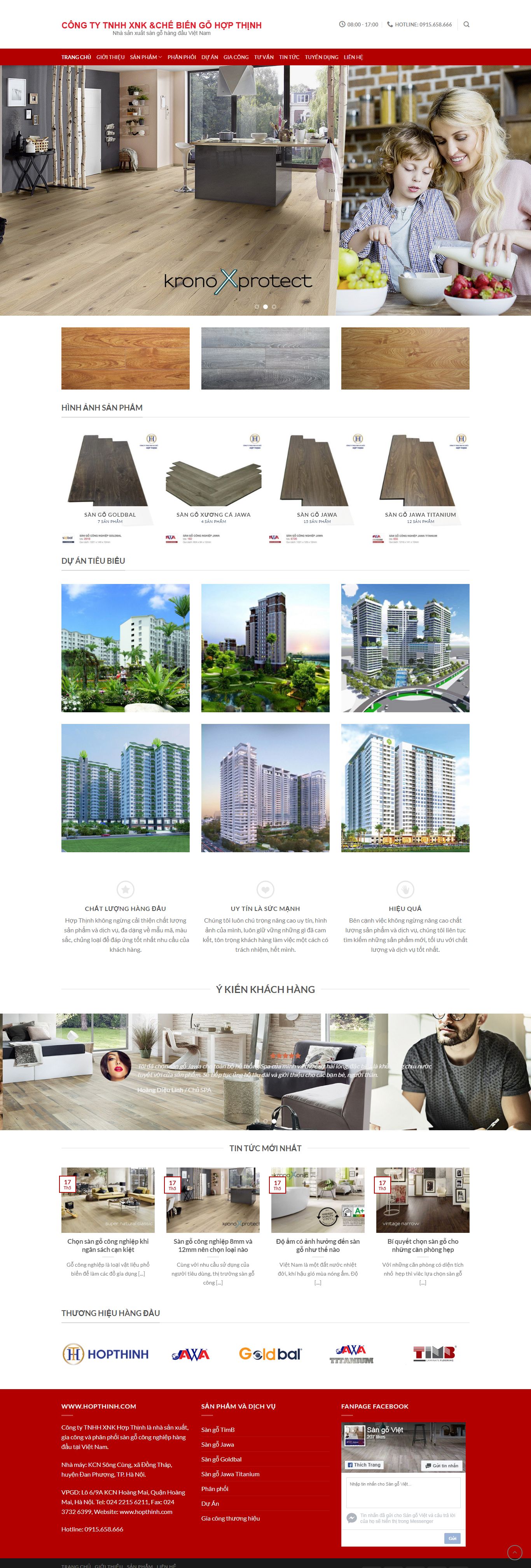 [sango9x] Thiết kế Website Web Quận Hai Bà Trưng - hopthinhcom