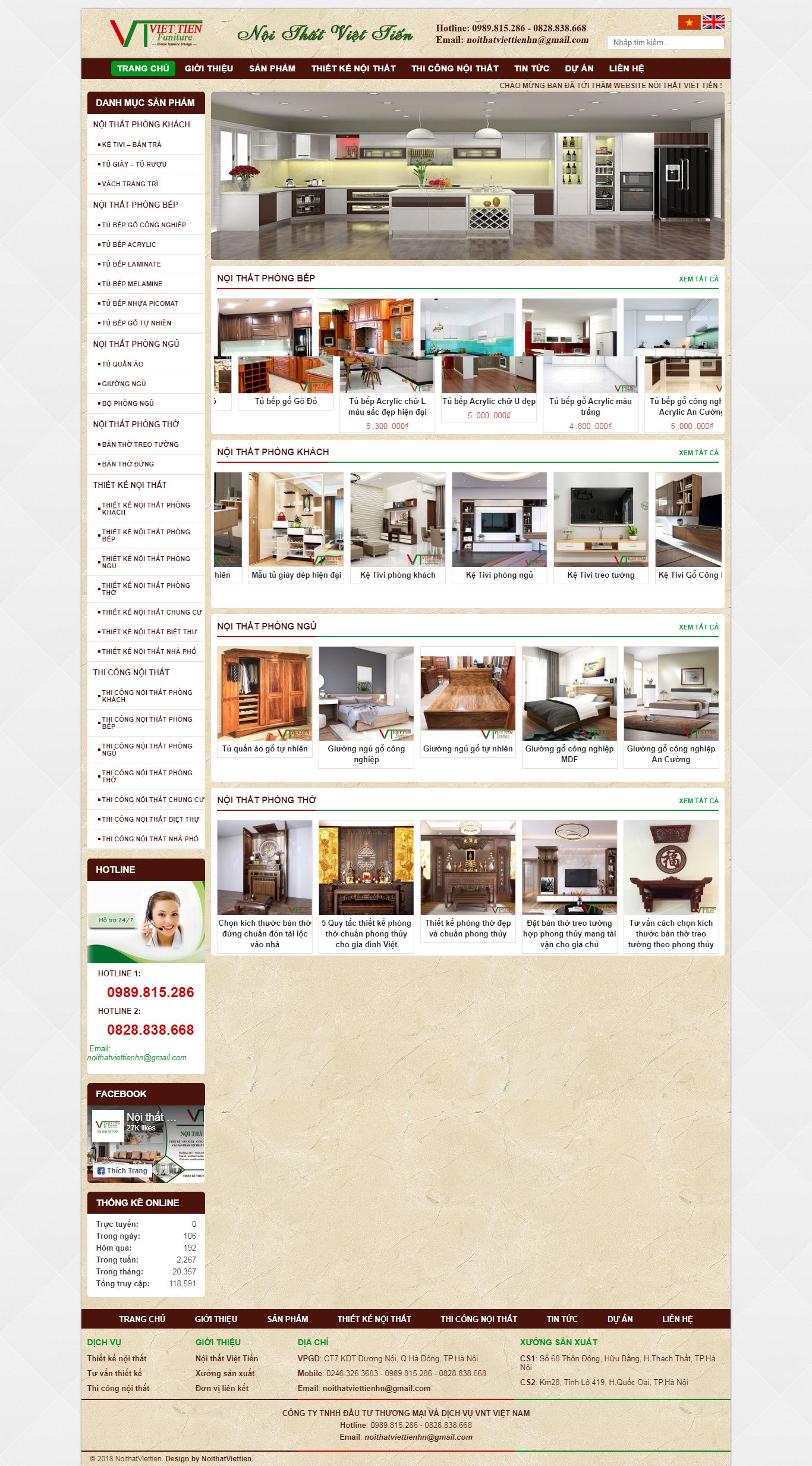 [sango9x] Thiết kế Website Web Quận Hai Bà Trưng - noithatviettienvn