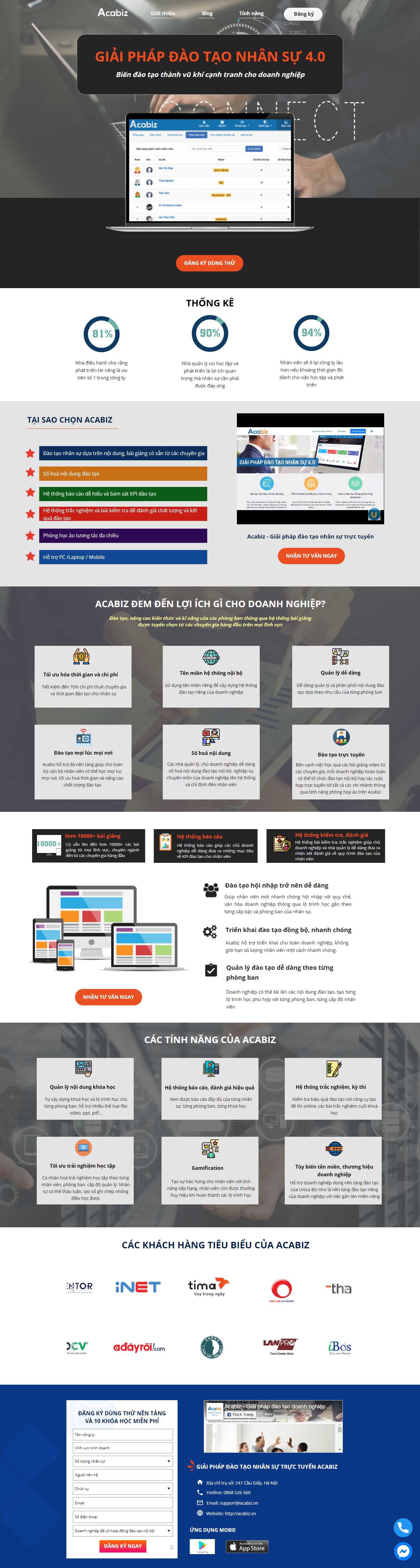 [hangdathat] Thiết kế Website Web Cà Mau - trialacabizvn