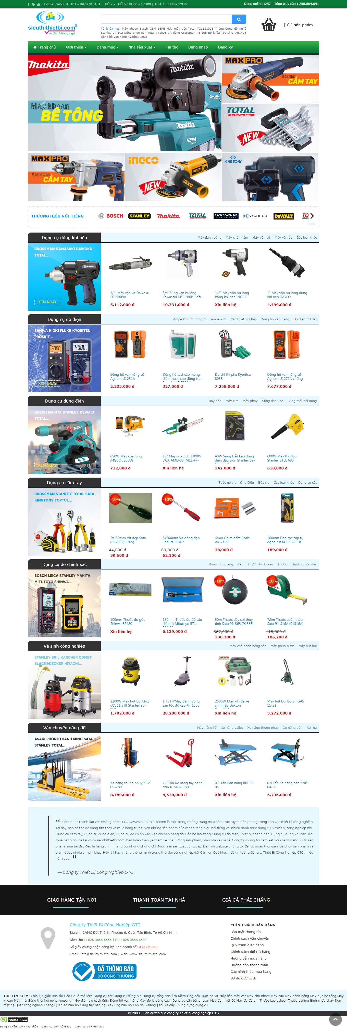 [dbk] Thiết kế Website Web Cao Bằng - wwwsieuthithietbicom