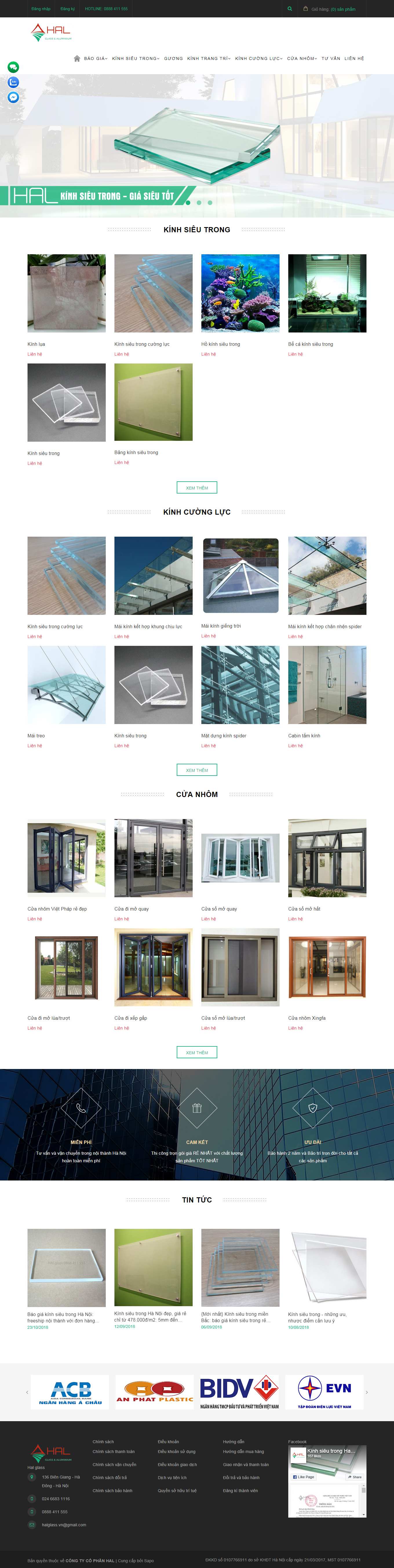 [dbk] Thiết kế Website Web Cao Bằng - halglassvn