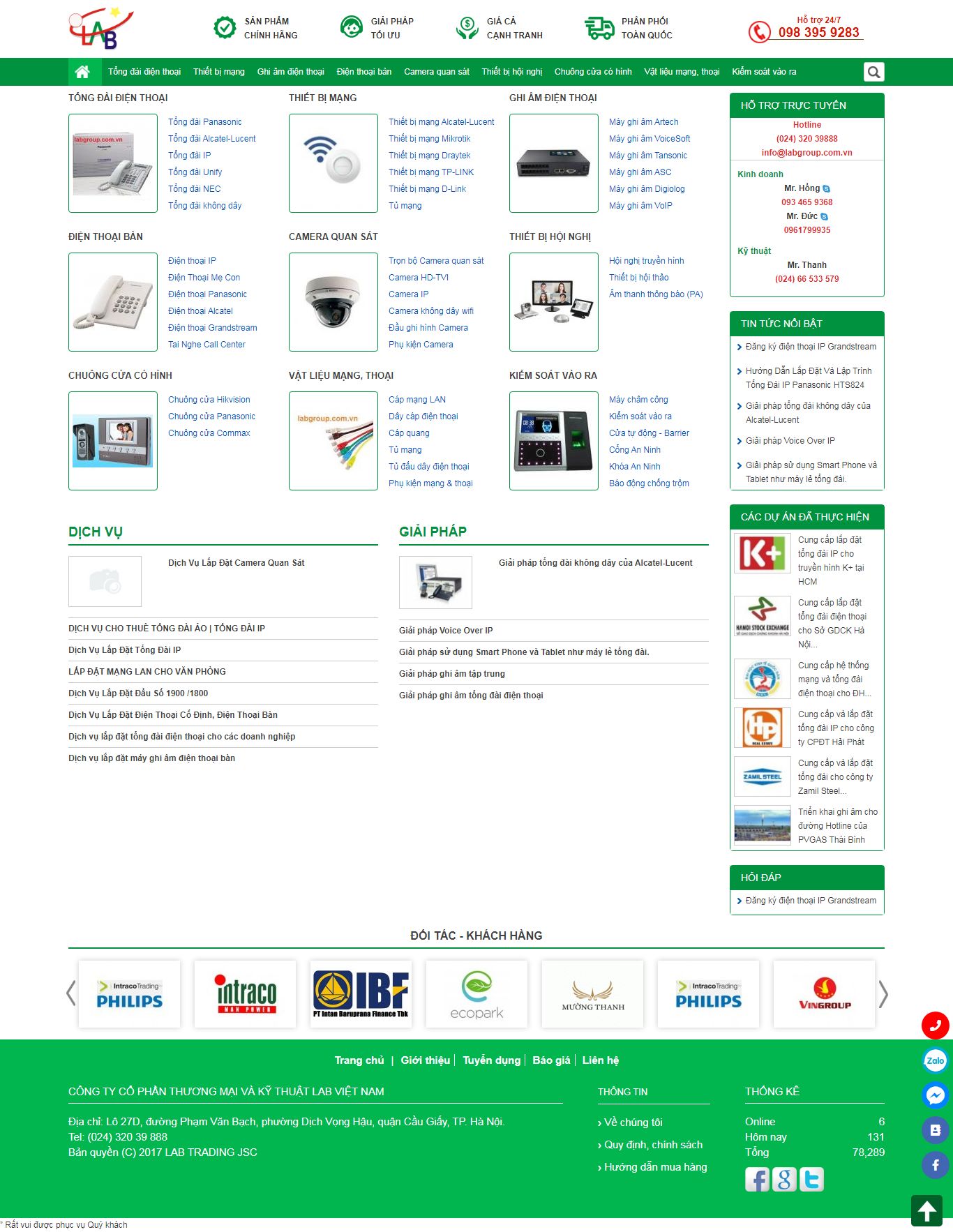 [vienthongthientan] Thiết kế Website Web Huyện Sóc Sơn - labgroupcomvn