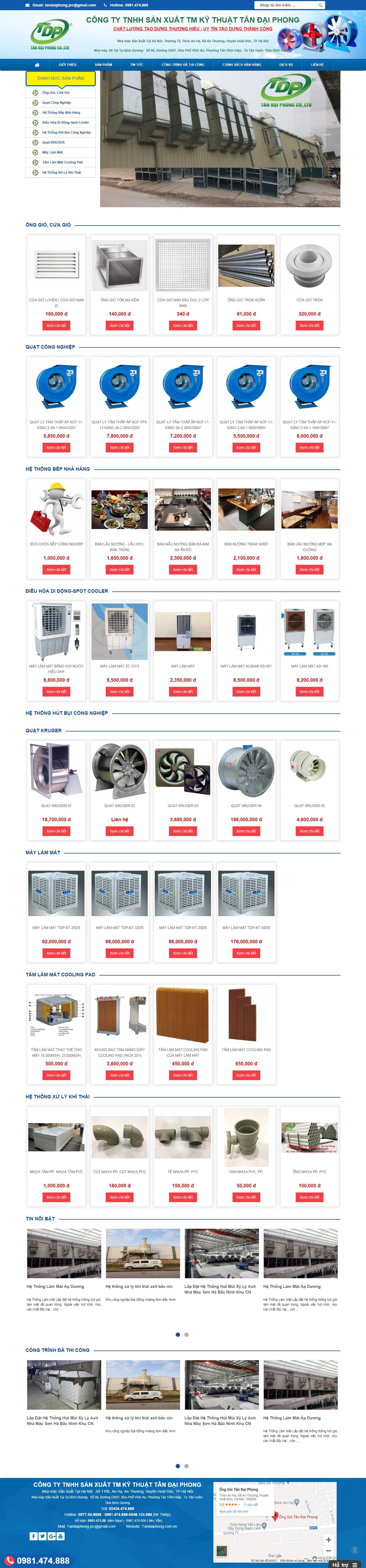 [quiphuc] Thiết kế Website Web Đắk Lắk - tandaiphongcomvn