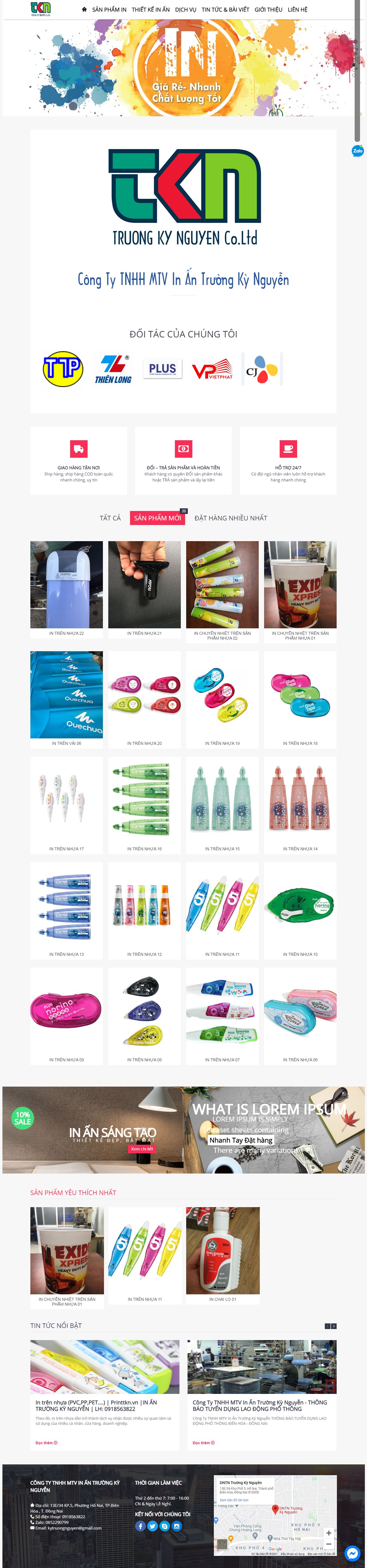 [vamo] Thiết kế Website Web Huyện Thanh Trì - printtknvn