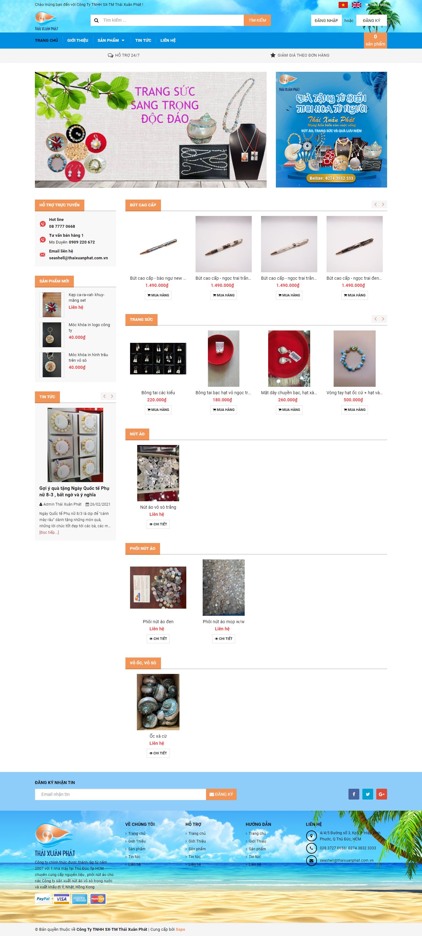 [xuonggomviet] Thiết kế Website Web Bắc Giang - thaixuanphatcom