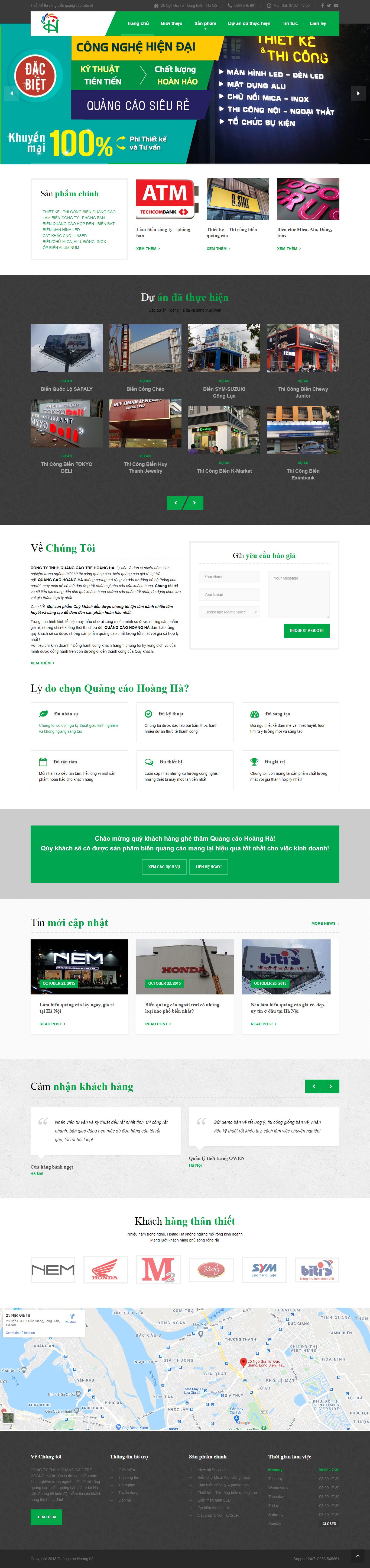 [xuonggomviet] Thiết kế Website Web Bắc Giang - quangcaohoanghacomvn