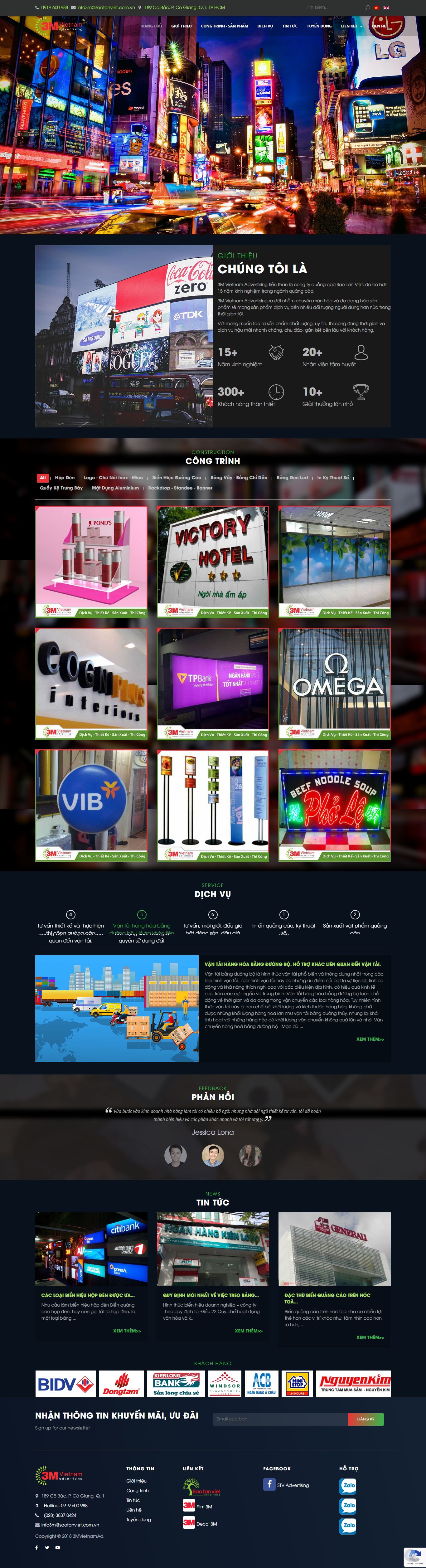 [xuonggomviet] Thiết kế Website Web Bắc Giang - 3mvietnamadcomvn