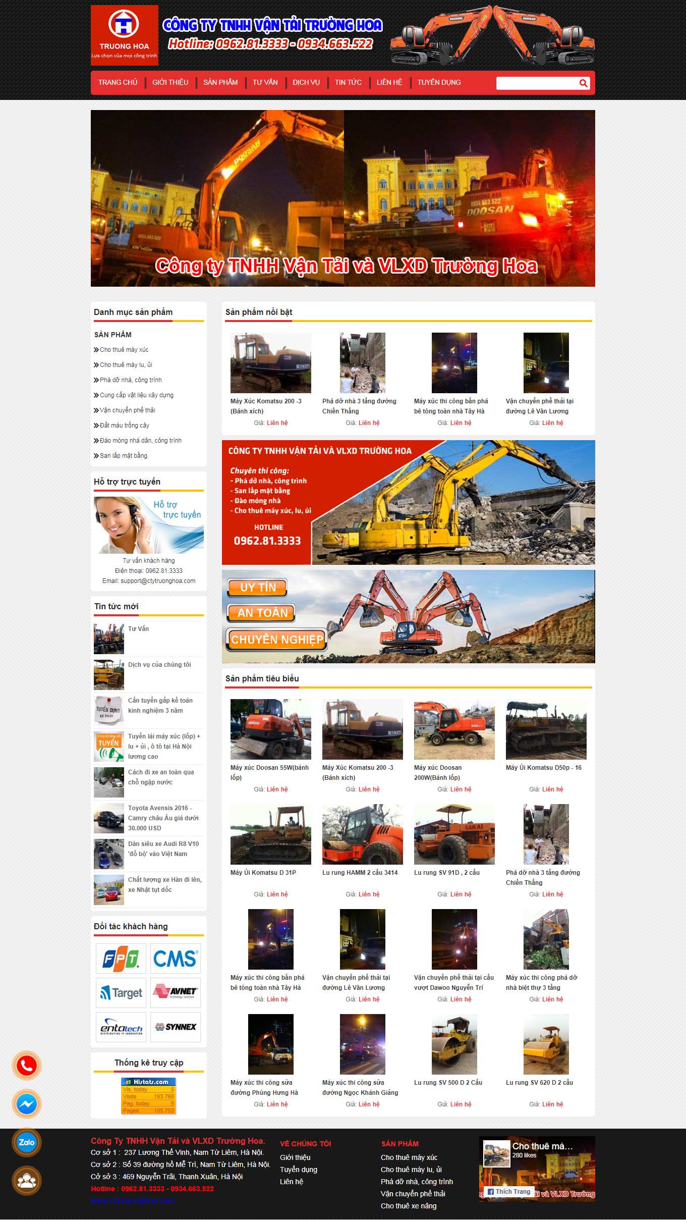 Thiết kế Website Web Hải Dương - ctytruonghoacom